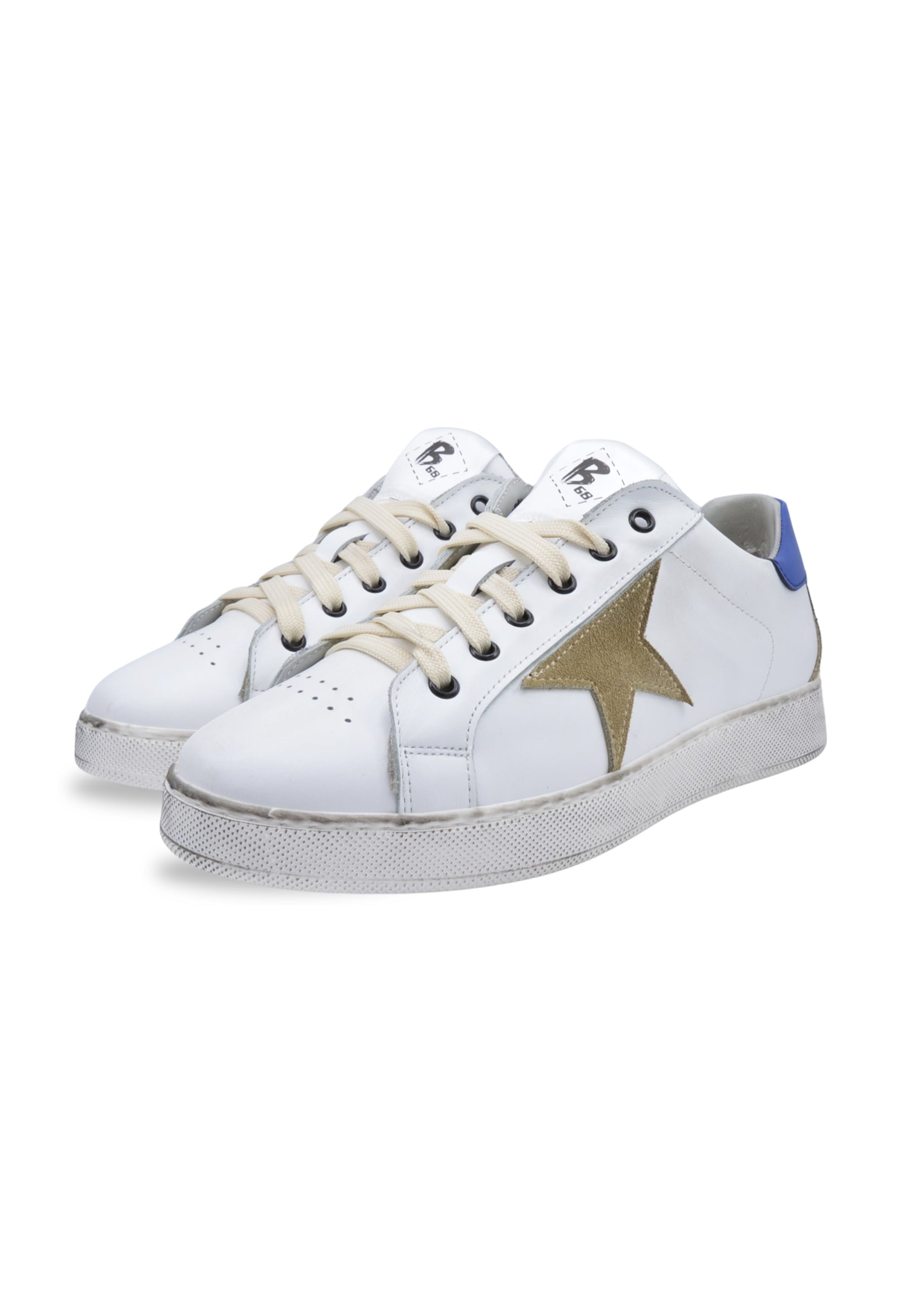 B68 New Hollywood Sky sneaker uomo pelle sky