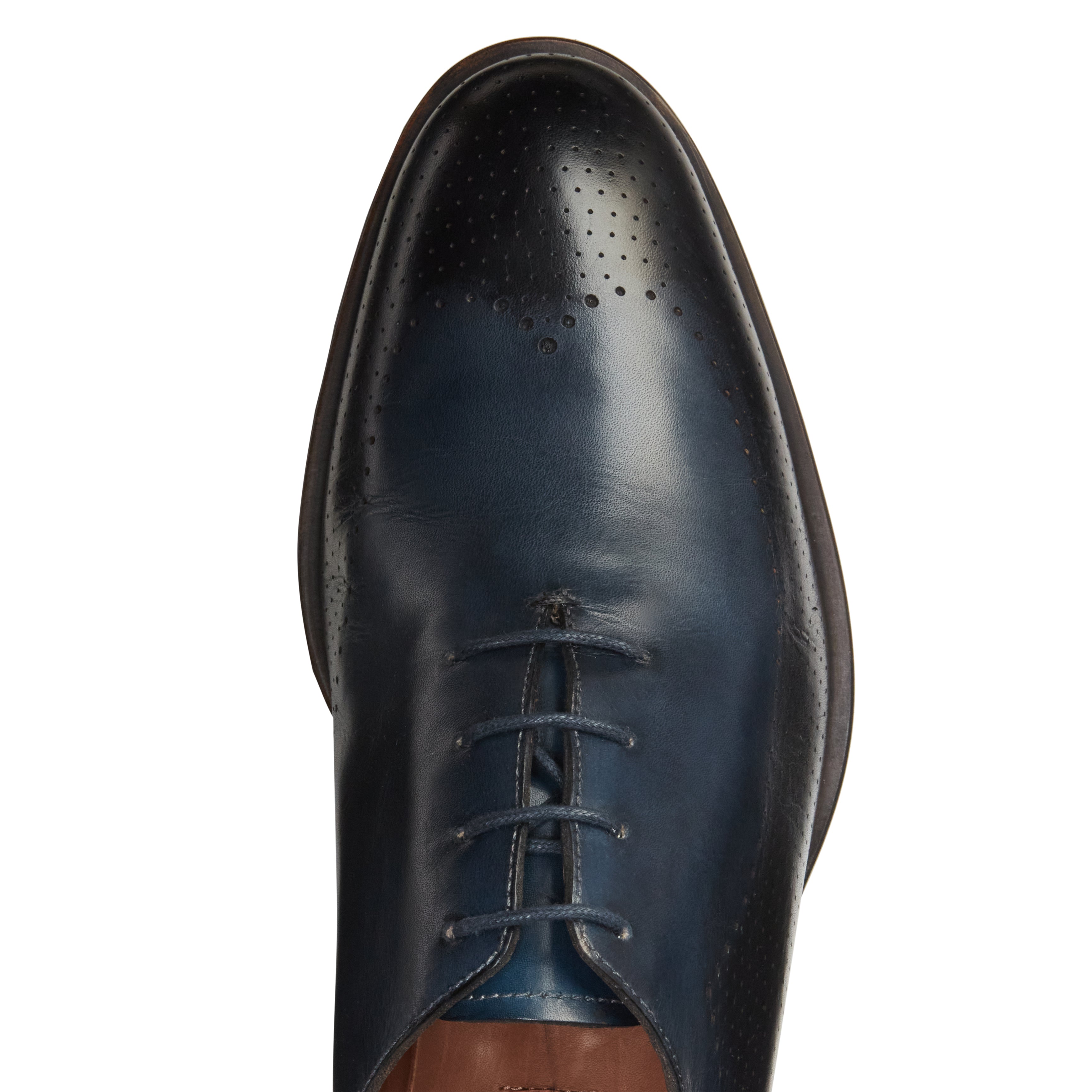 F.lli Rossetti Francesina Marine in Pelle Bicolore