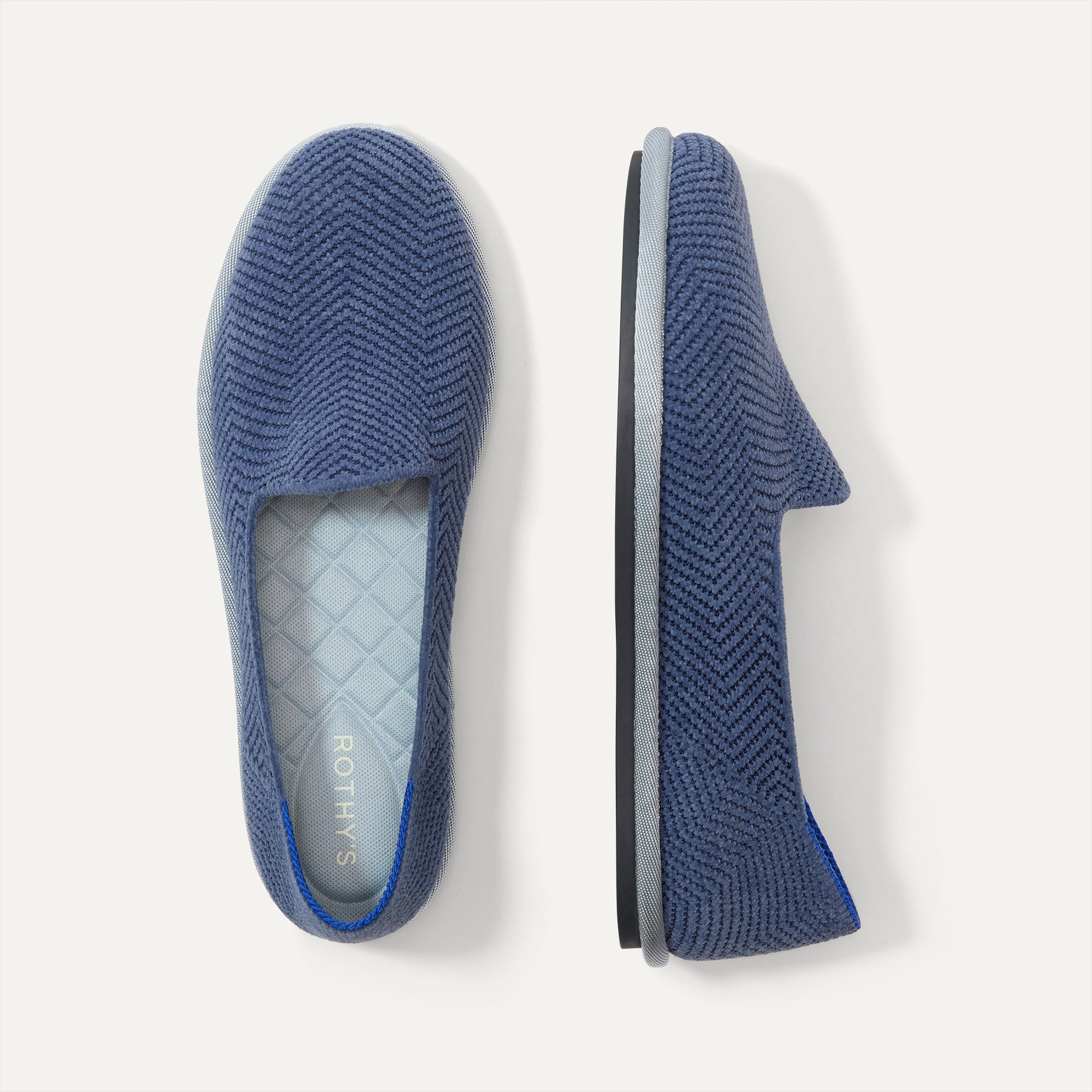 Rothy's The Cruiser Loafer mocassini donna ReVelvet Fog Herringbone