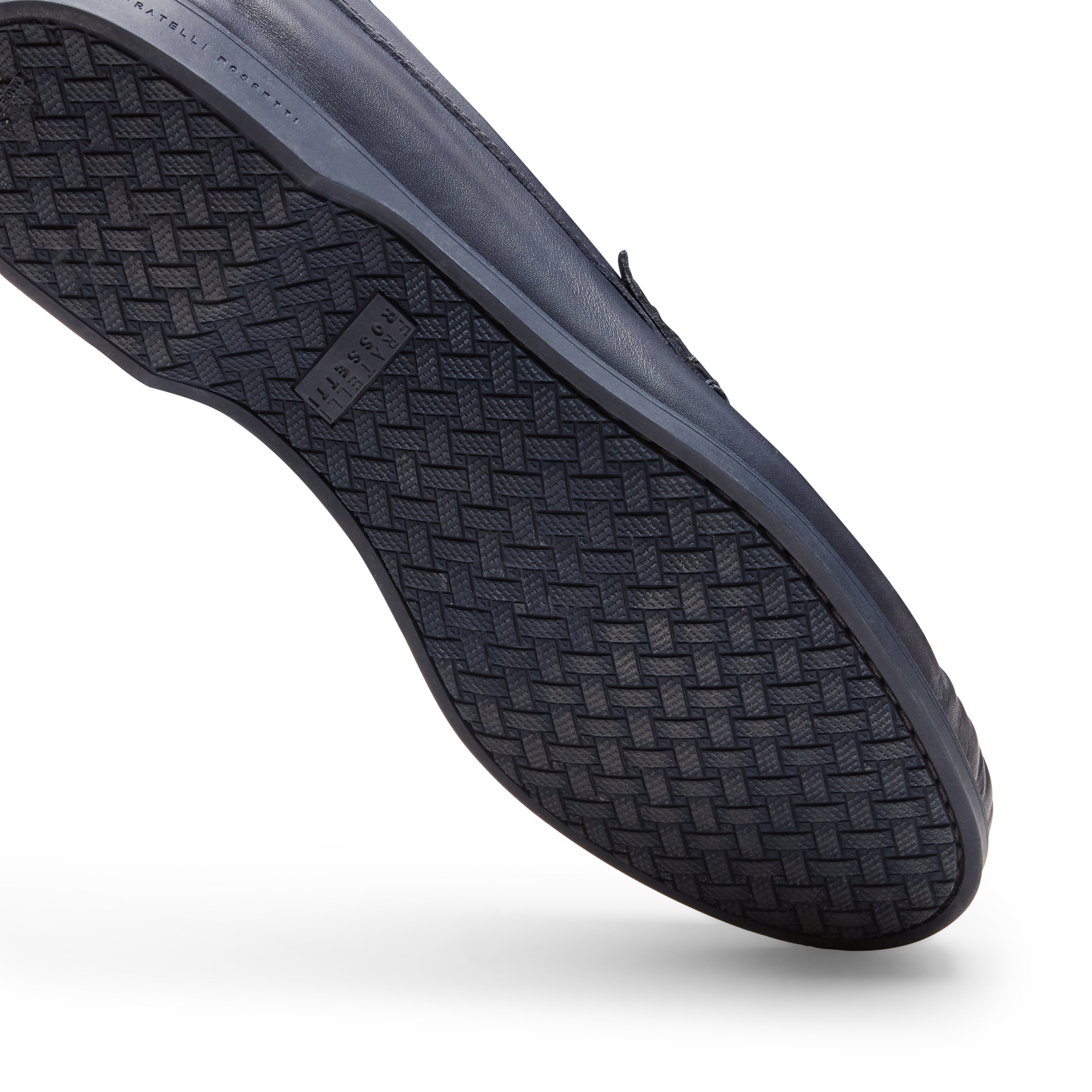 F.lli Rossetti 13305 Mocassino Pelle Uomo Blu Marine Fondo Gomma