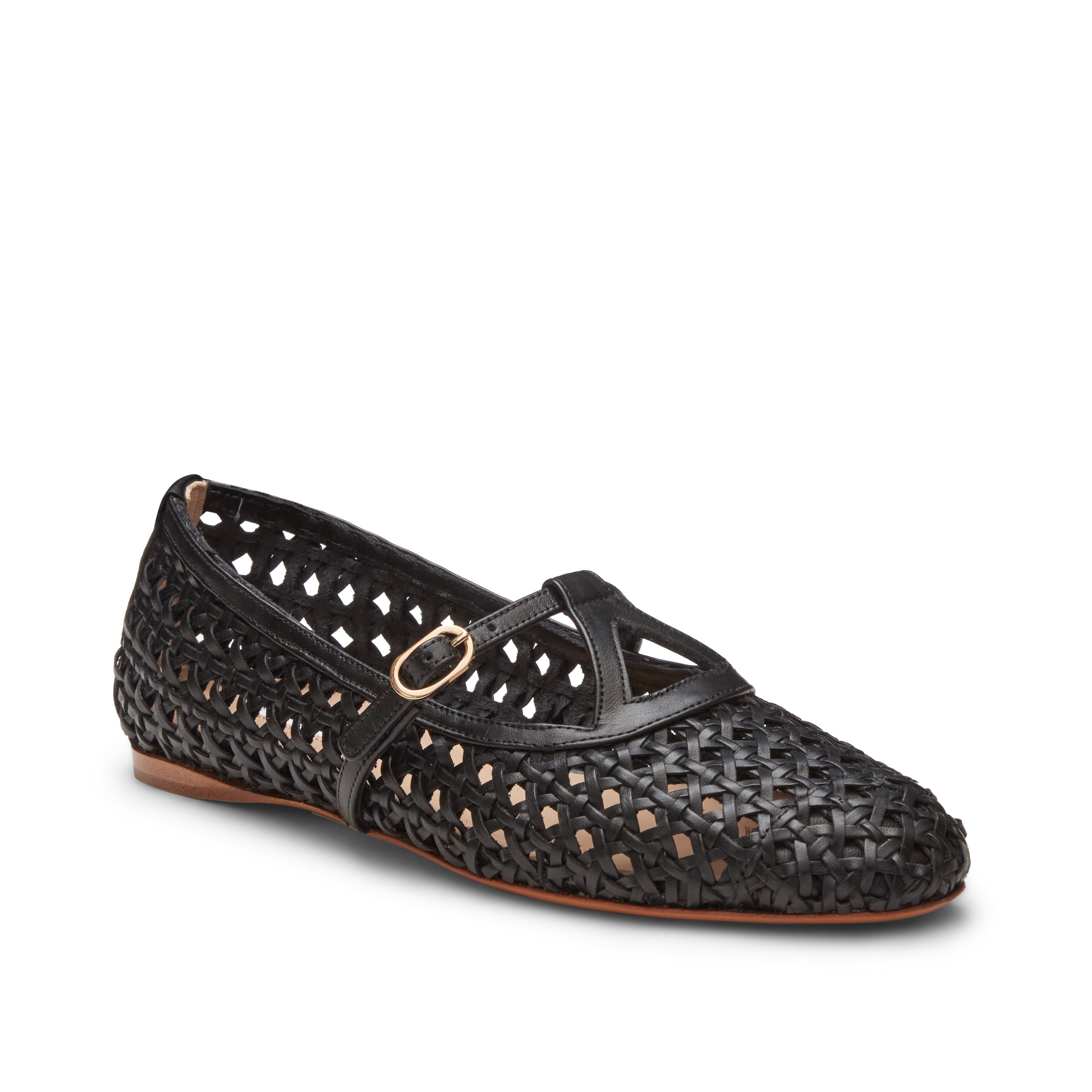 F.lli Rossetti 68246 ballerina pelle nera cinturino