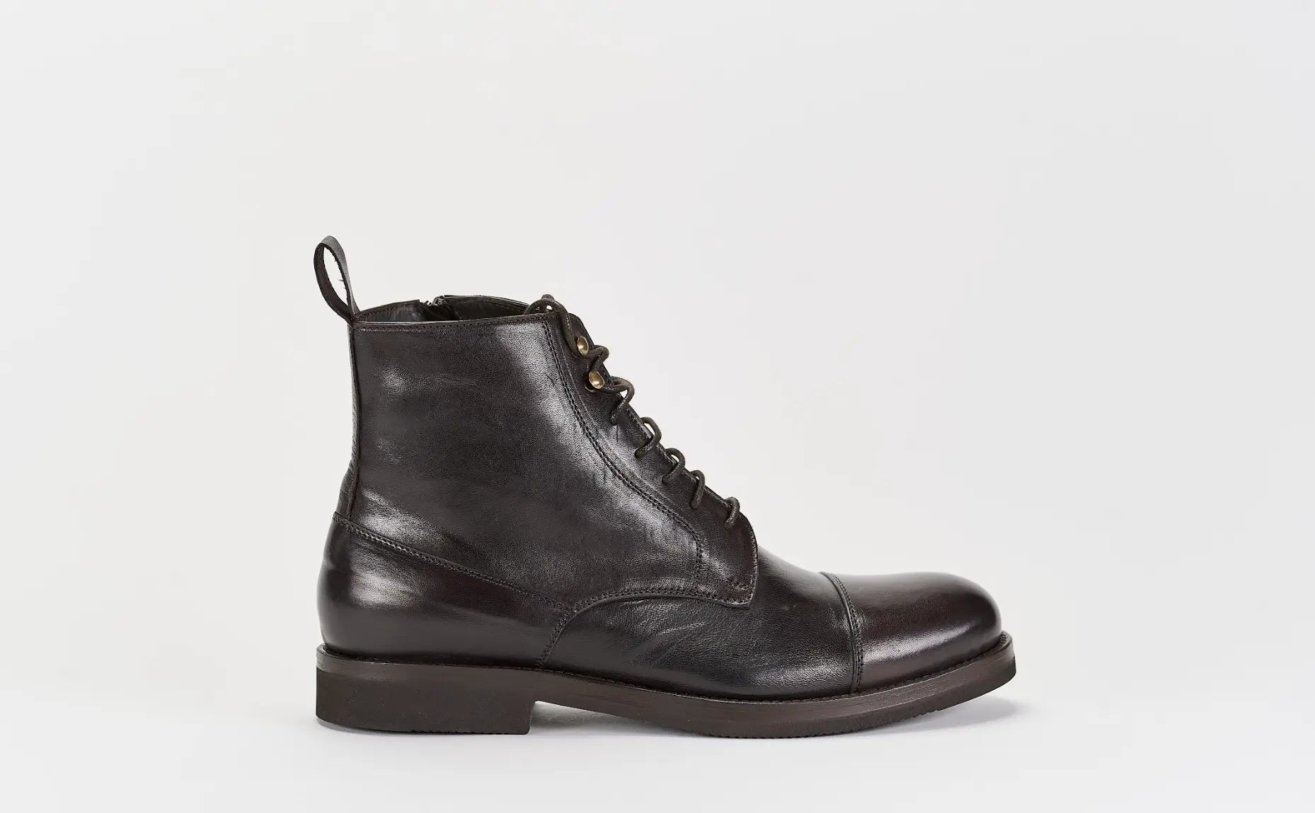 Sandro Barbera 35211 Stivaletto Uomo Cioccolato Vibram