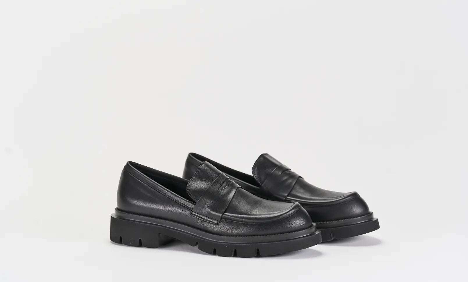 Sandro Barbera Very 06 Stringate Donna Nero pelle loafer