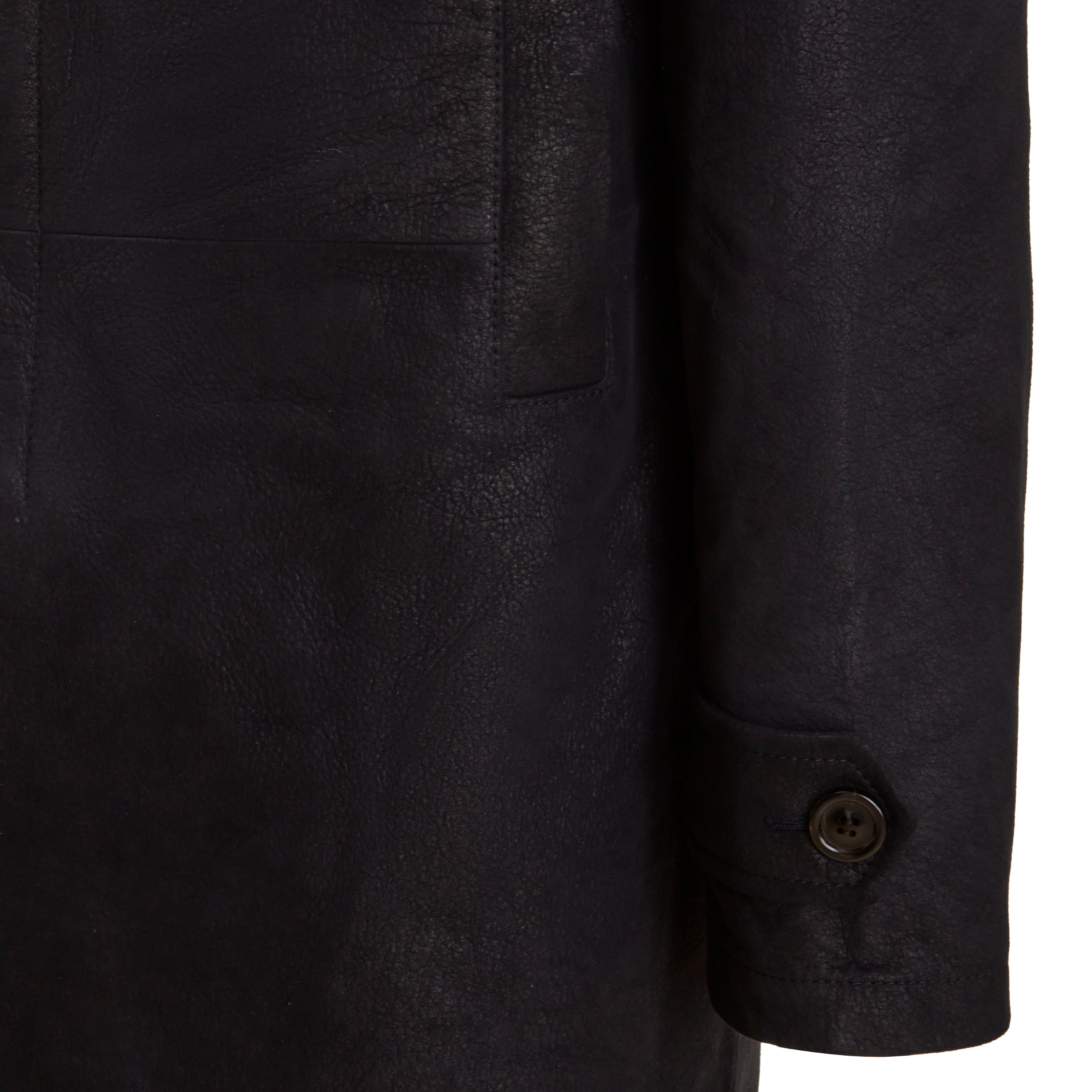 F.lli Rossetti 99803 Cappotto Uomo Marine Scamosciato