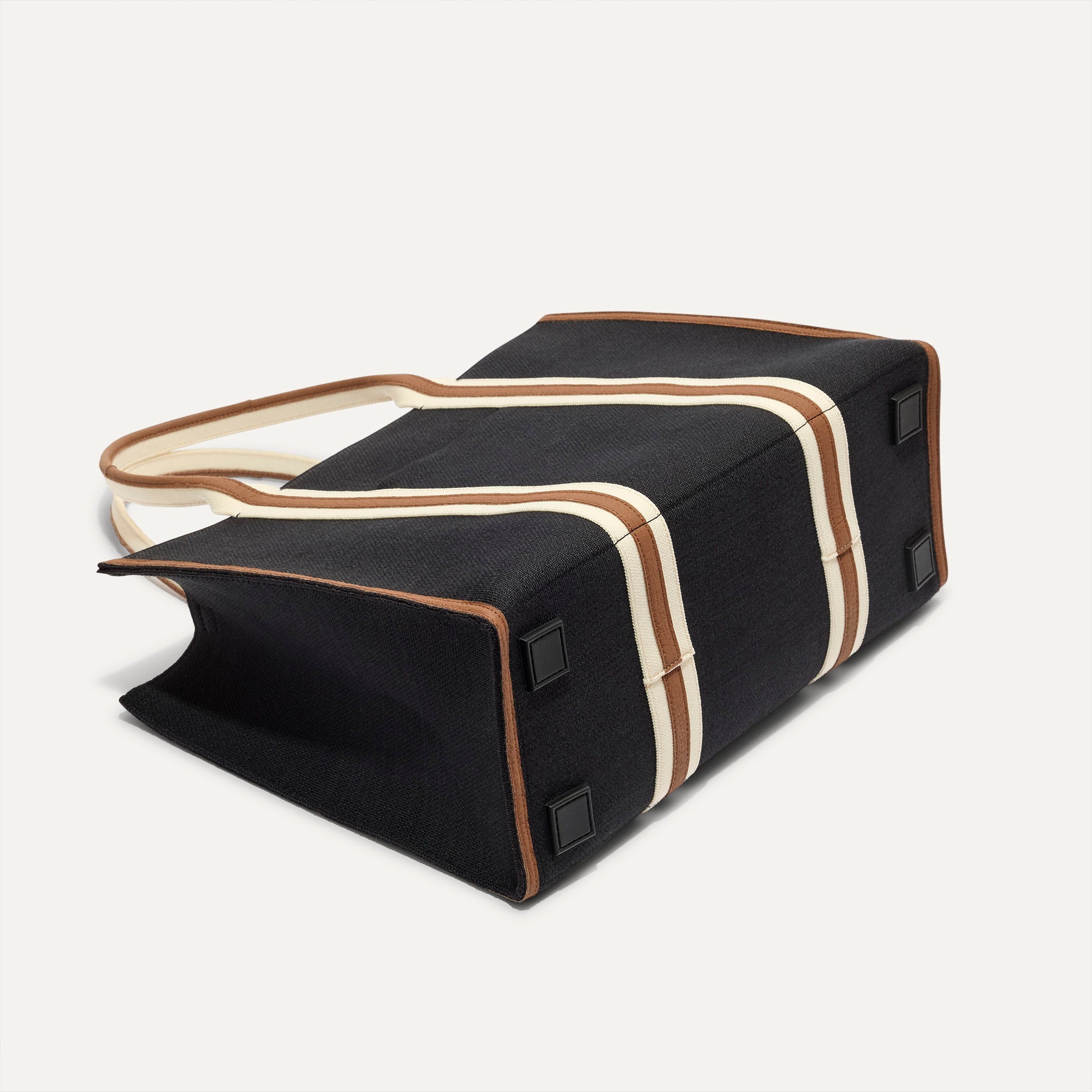 Rothy's The Classic Tote borsa Black Coffee con zip