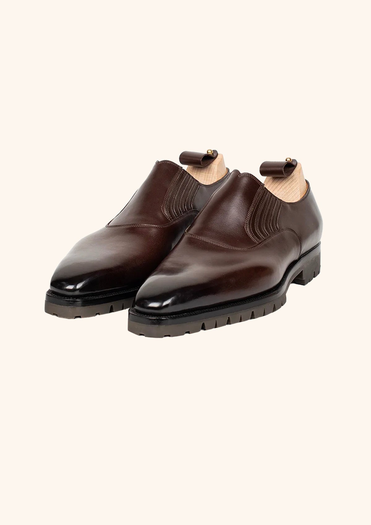 Stefano Bemer Oxfords Lazy Man C4900V2 marrone scuro