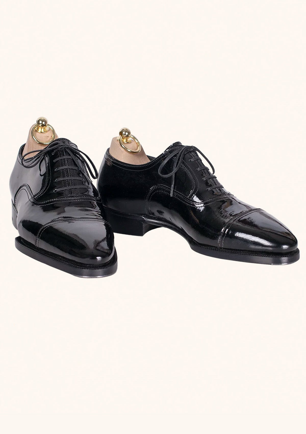 Stefano Bemer T6471 Oxford Vernice Nere Misura 42