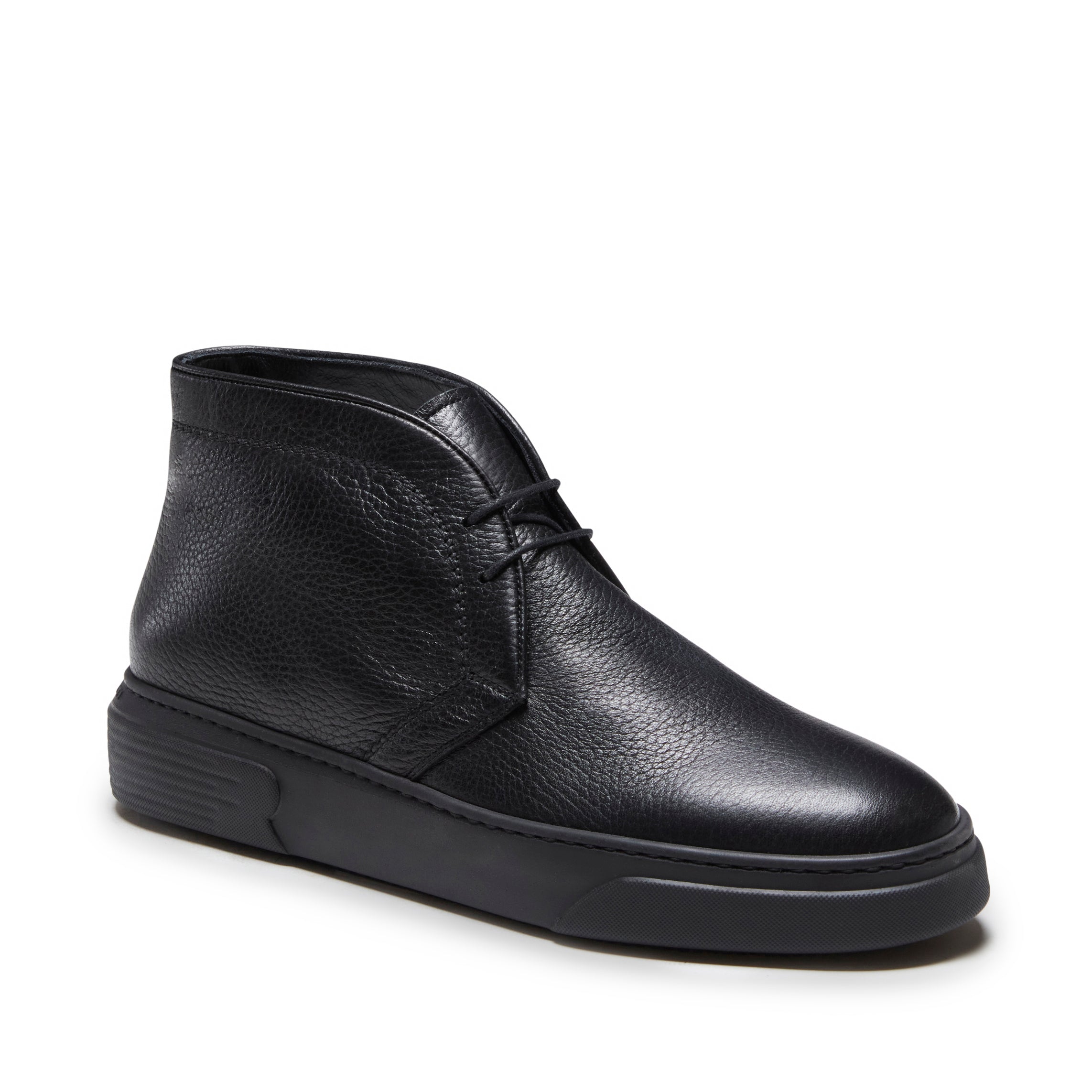 F.lli Rossetti 47055 Desert Boot Uomo Nero Scamosciato