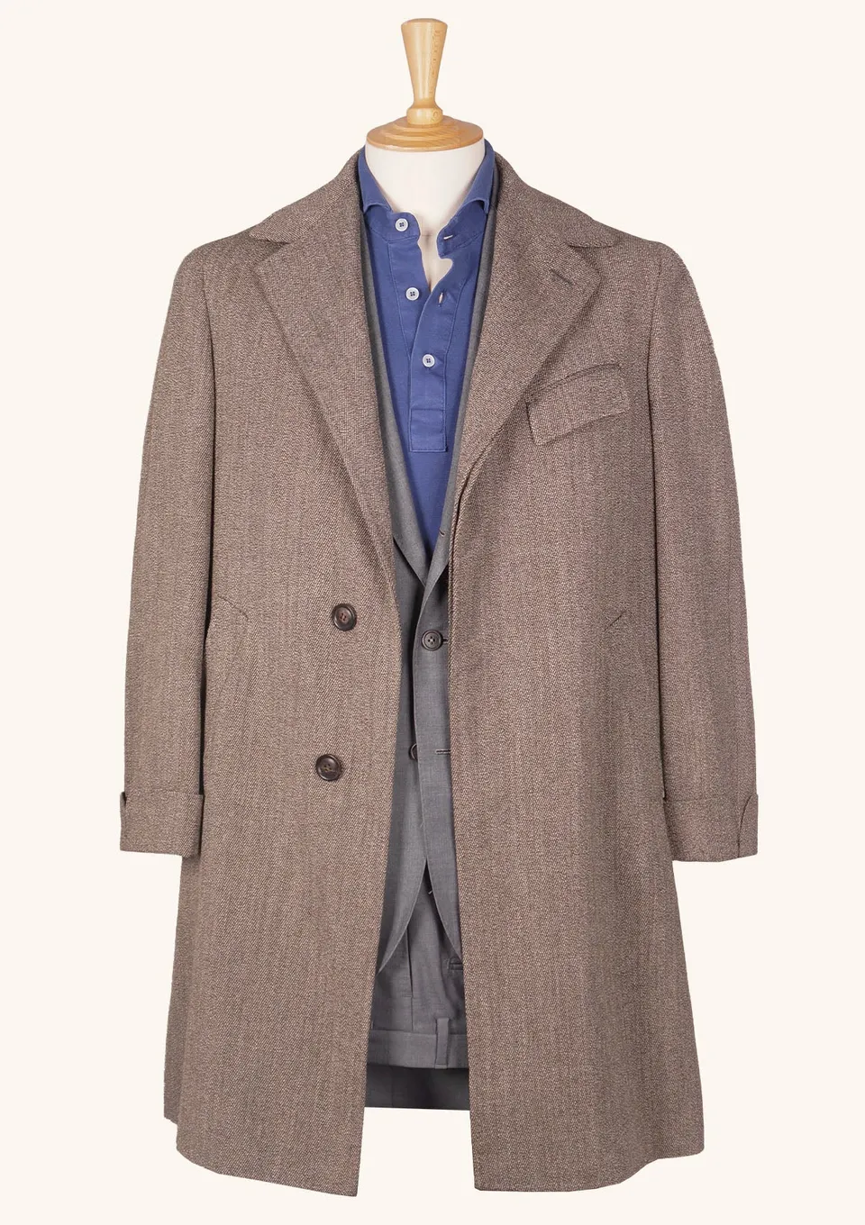 Stefano Bemer Overcoats SV4008 cappotto lana doppiopetto