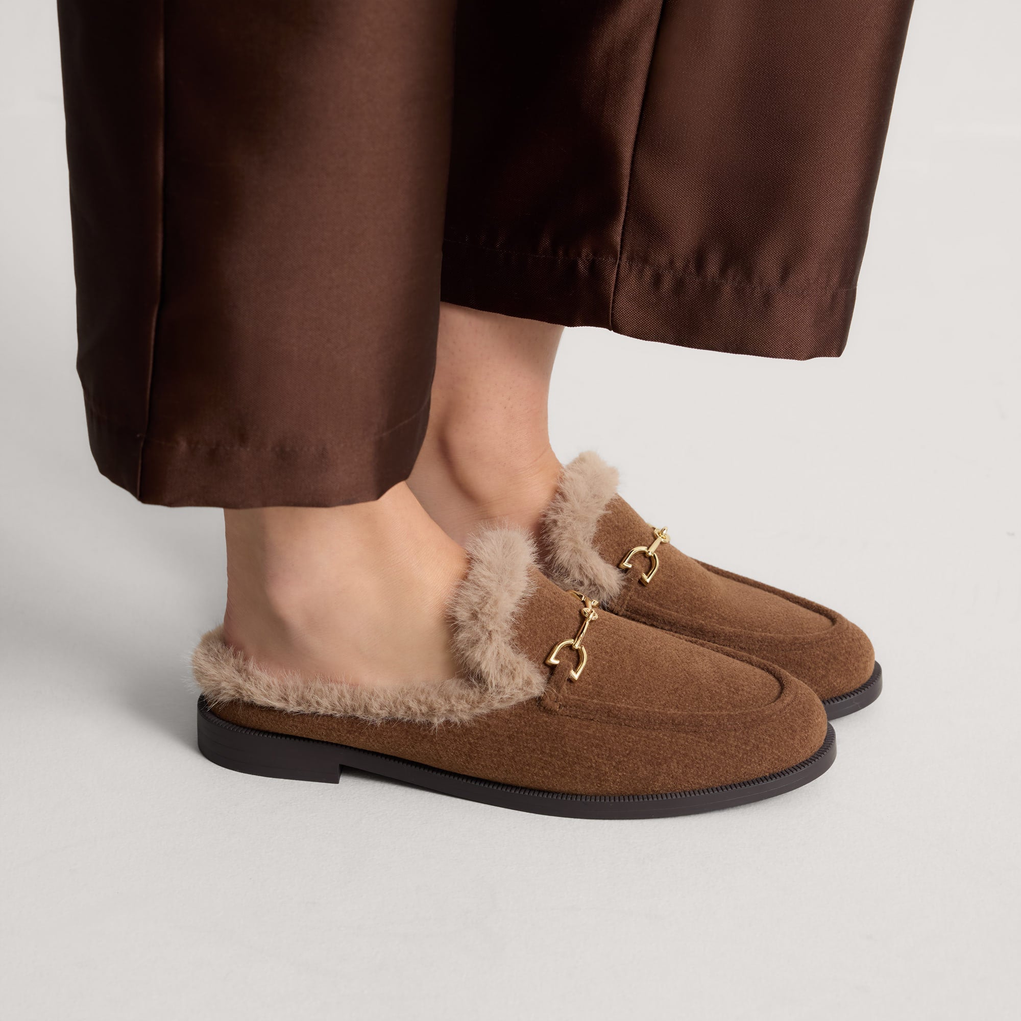 Rothy's The Après Loafer Mule mule donna marrone ReVelvet Cinnamon