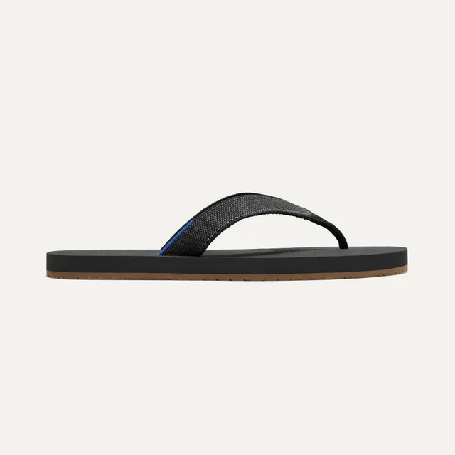 Rothy's The Men's Flip Flop infradito uomo nero comode