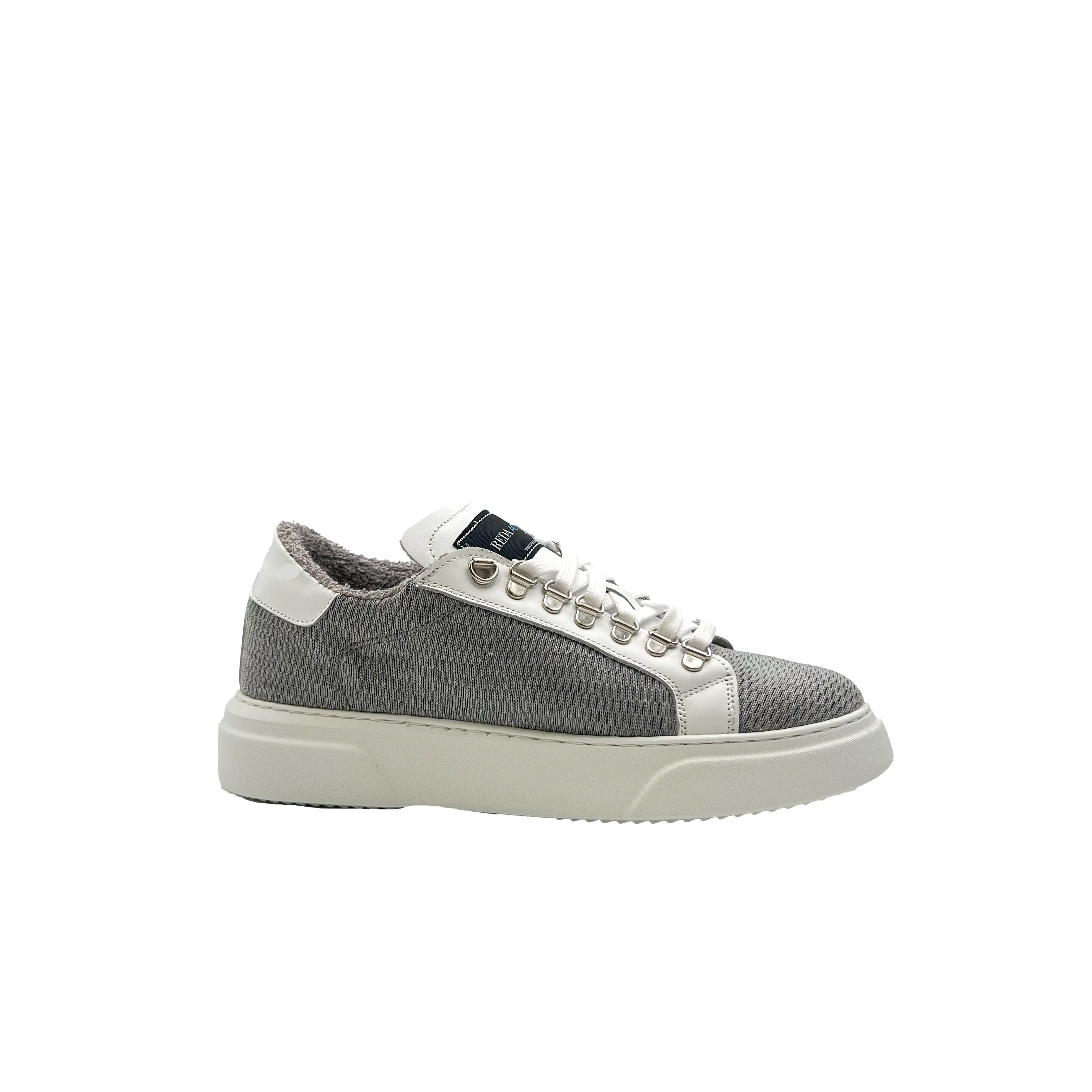 Sandro Barbera Wooly 1100 sneaker grigio lana merino