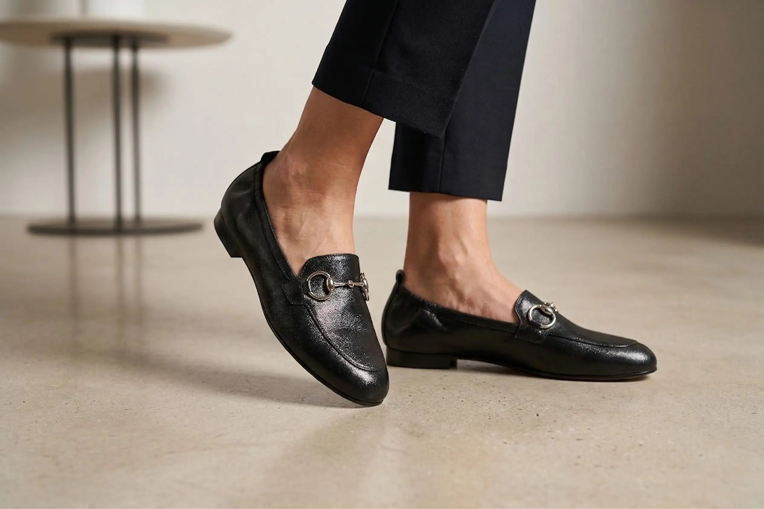 Sandro Barbera & Figli 4003 mocassino nappa nero morsetto