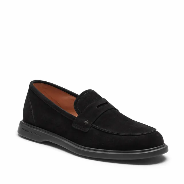 F.lli Rossetti 67806 Mocassino Donna Nero Scamosciato Fascetta