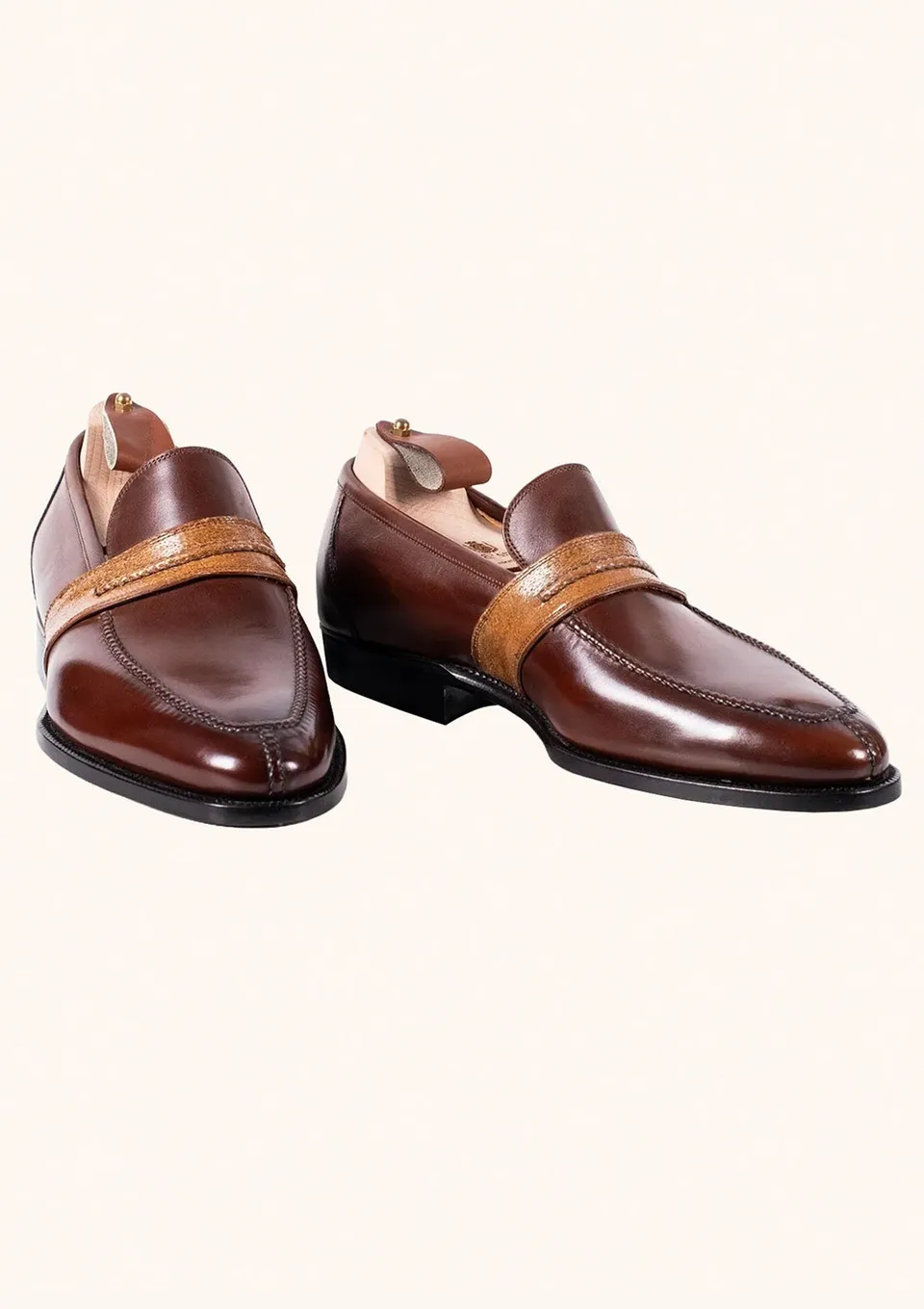 Stefano Bemer Loafers C1230 mocassini penny anguilla
