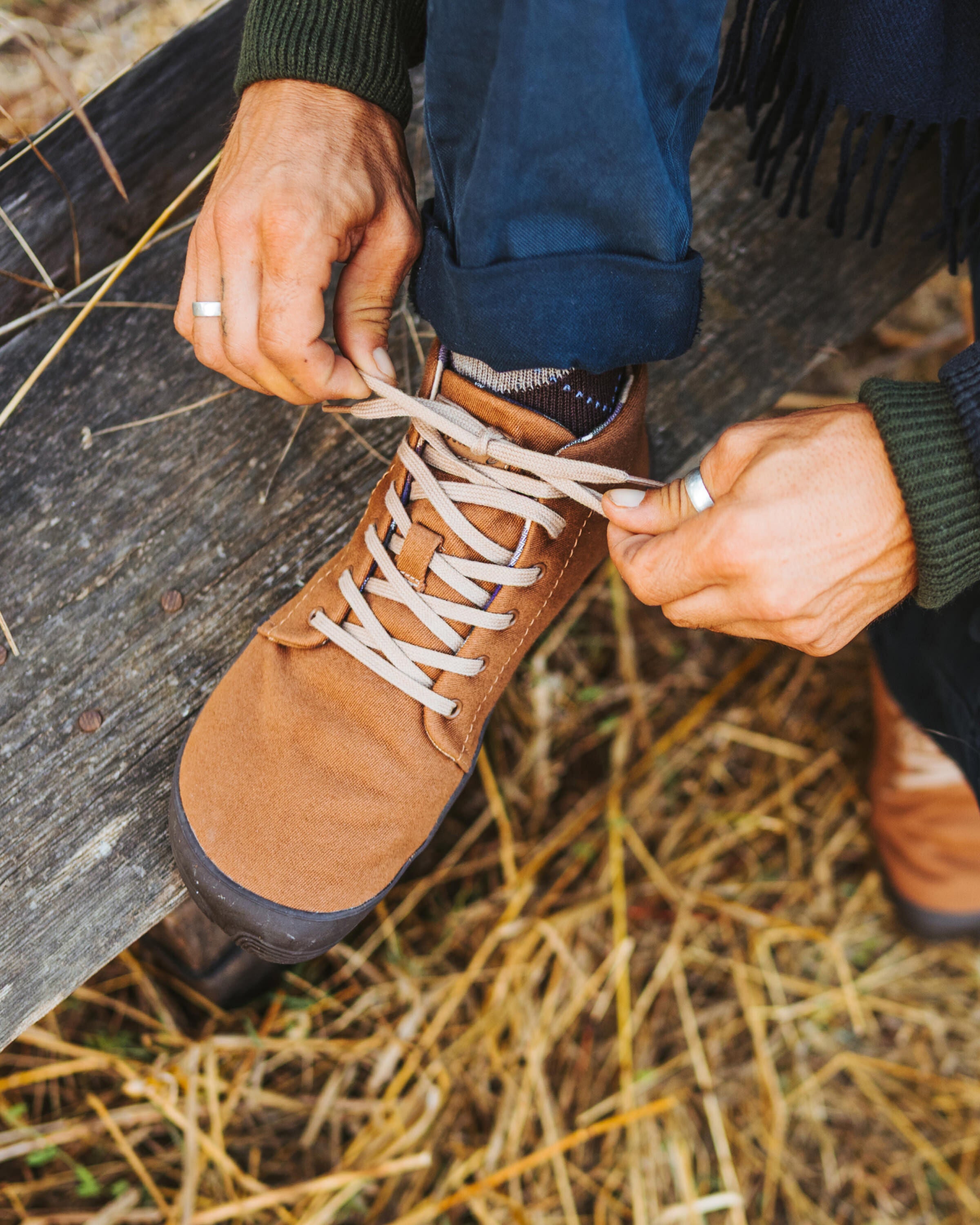 Wildling Filu Toffee scarpe mid cut marroni calde idrorepellenti