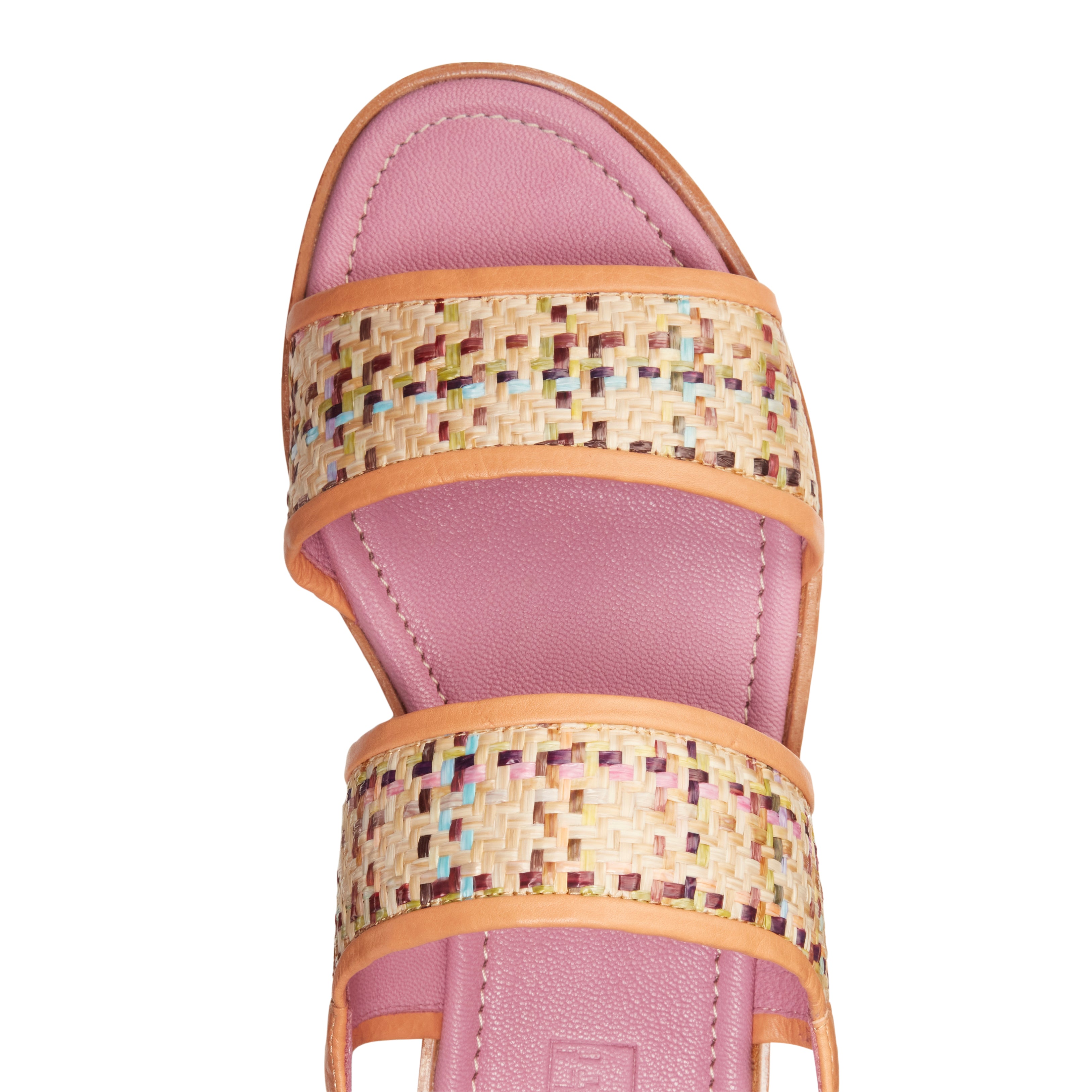F.lli Rossetti 68229 Sandalo Flat Donna Tessuto Multicolor