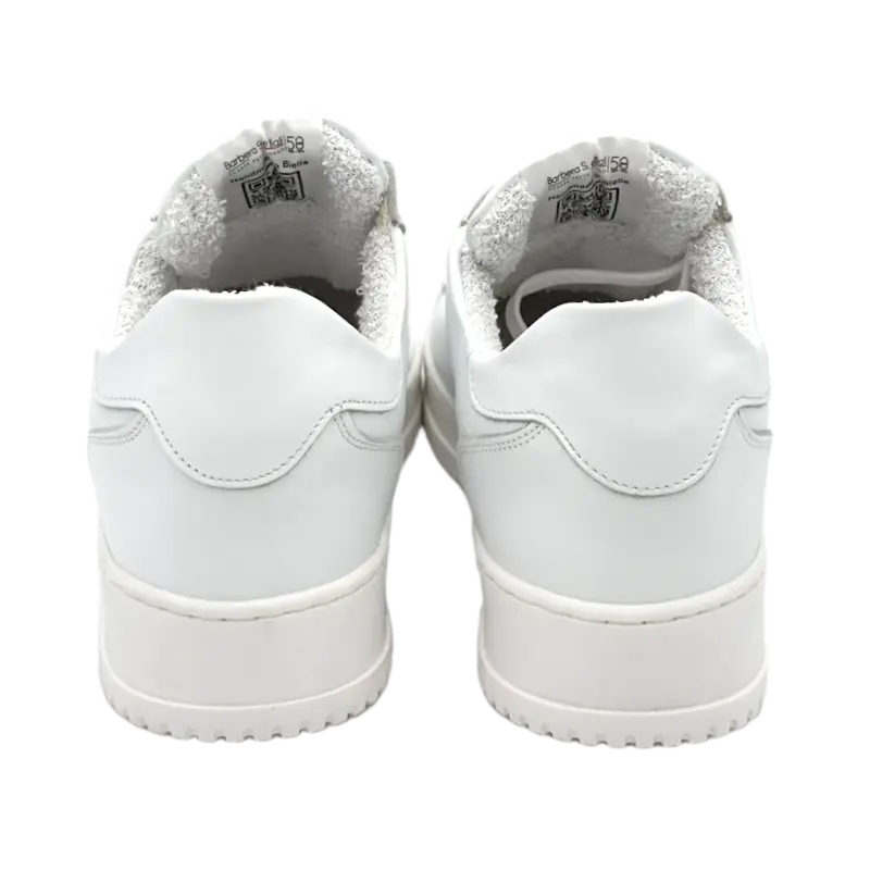 Sandro Barbera B68 Swag sneaker uomo bianco pelle