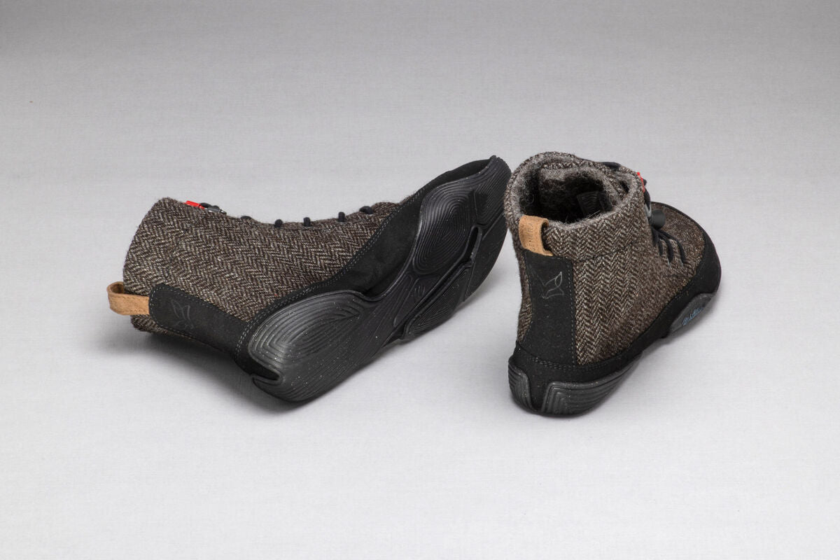 Wildling Shoes North Wolf stivaletto lana nero caldo bimbo