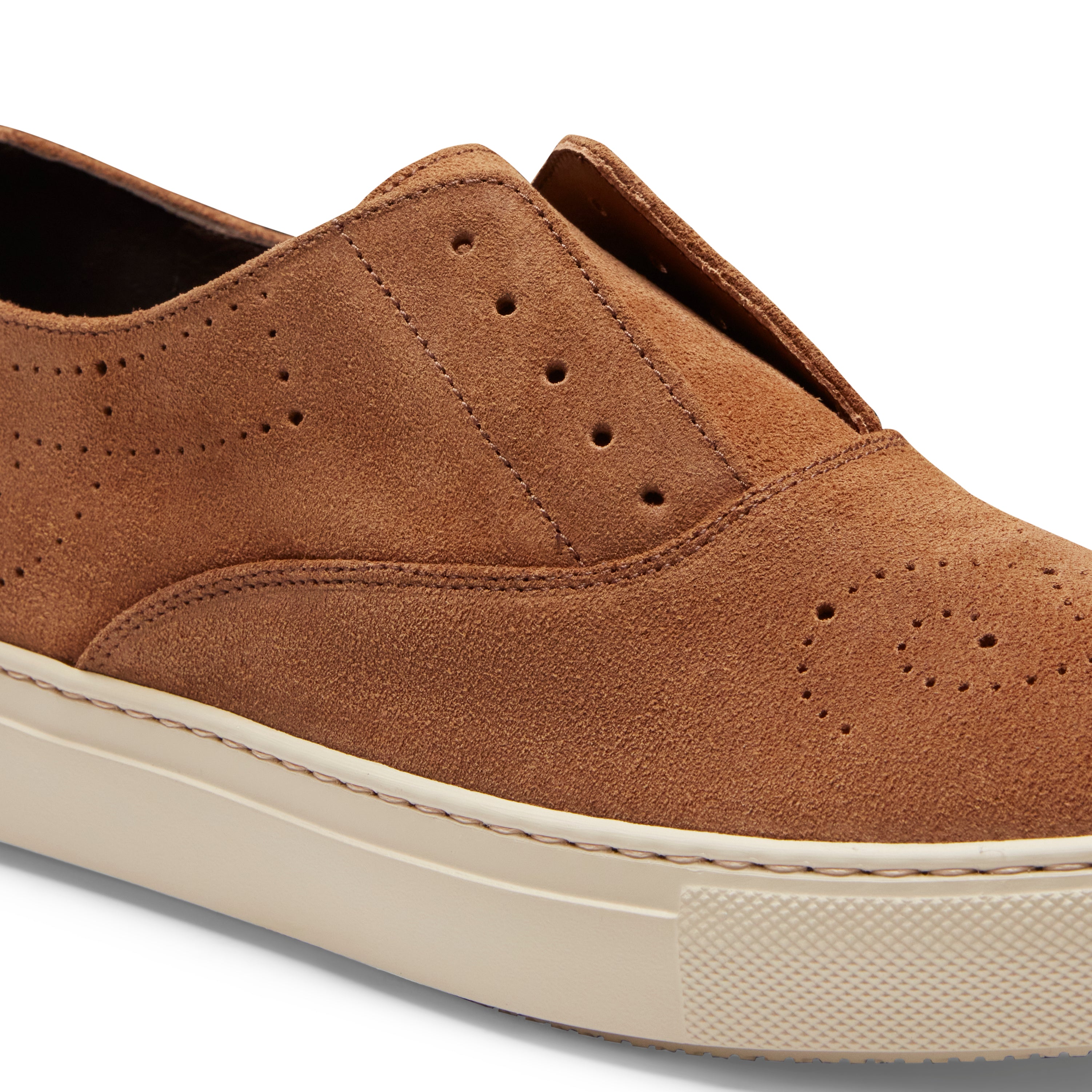 F.lli Rossetti Hobo Sport 45651 Sneaker Uomo Castoro Suede Idrorepellente