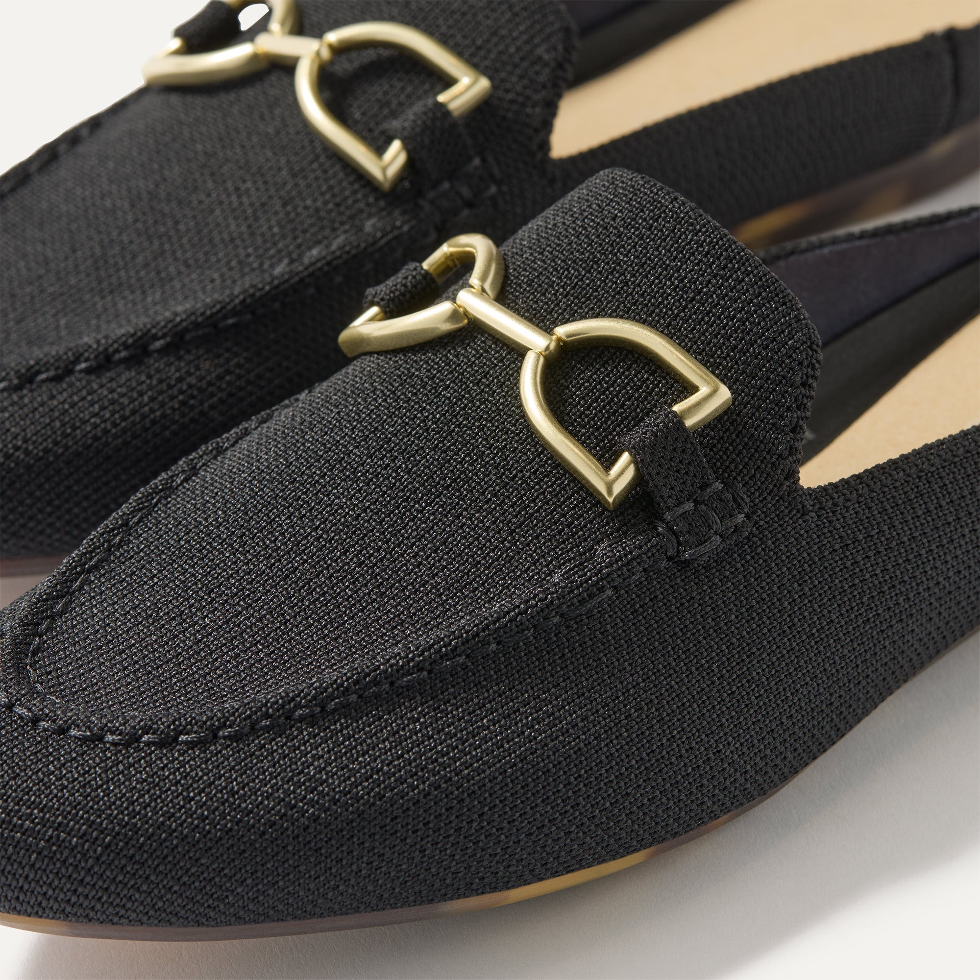 Rothy's The Double Bit Loafer Mule mocassini neri morsetto
