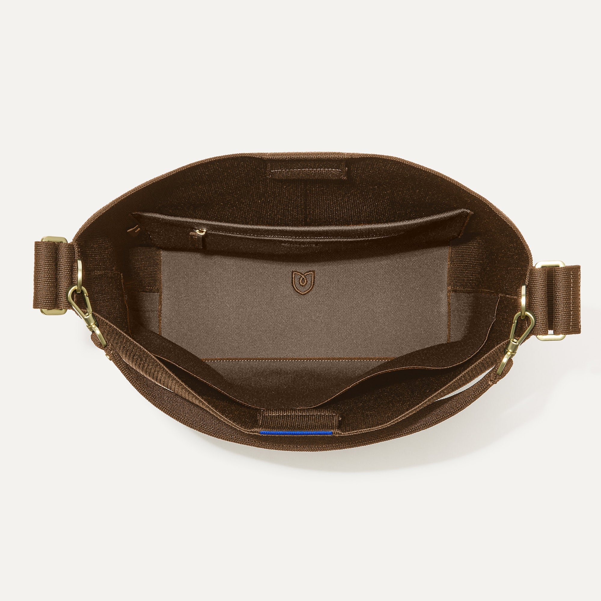 Rothy's The Bucket Bag borsa secchiello ReVelvet Cinnamon