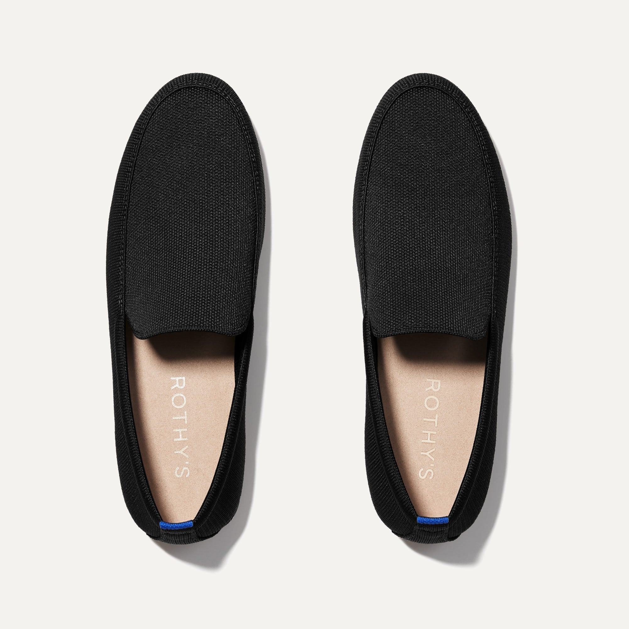 Rothy's The Ravello Loafer mocassini uomo Stone Black nero