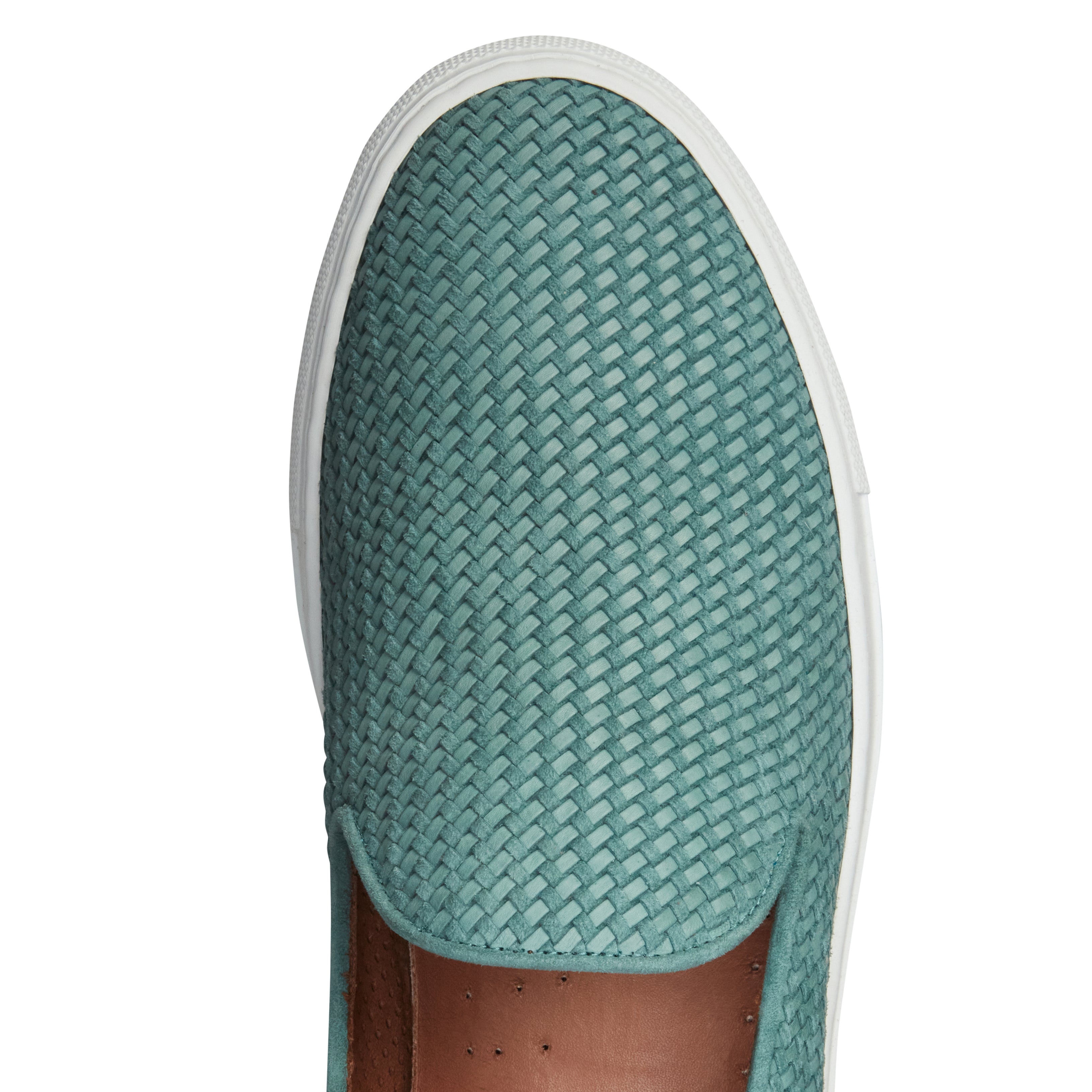 F.lli Rossetti 46056 Slipper Suede Verde Bottiglia Intreccio