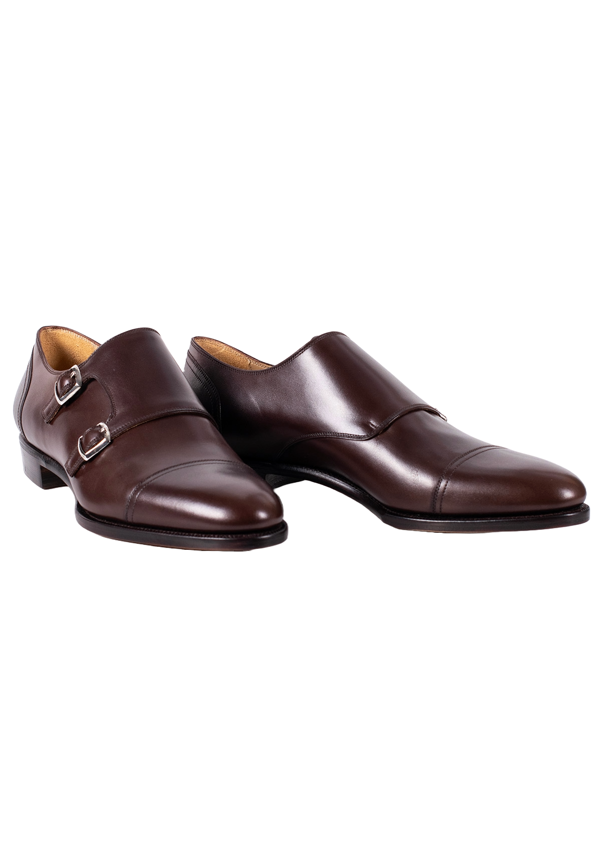 Stefano Bemer E2301 Double Monk Cioccolato Misura 44