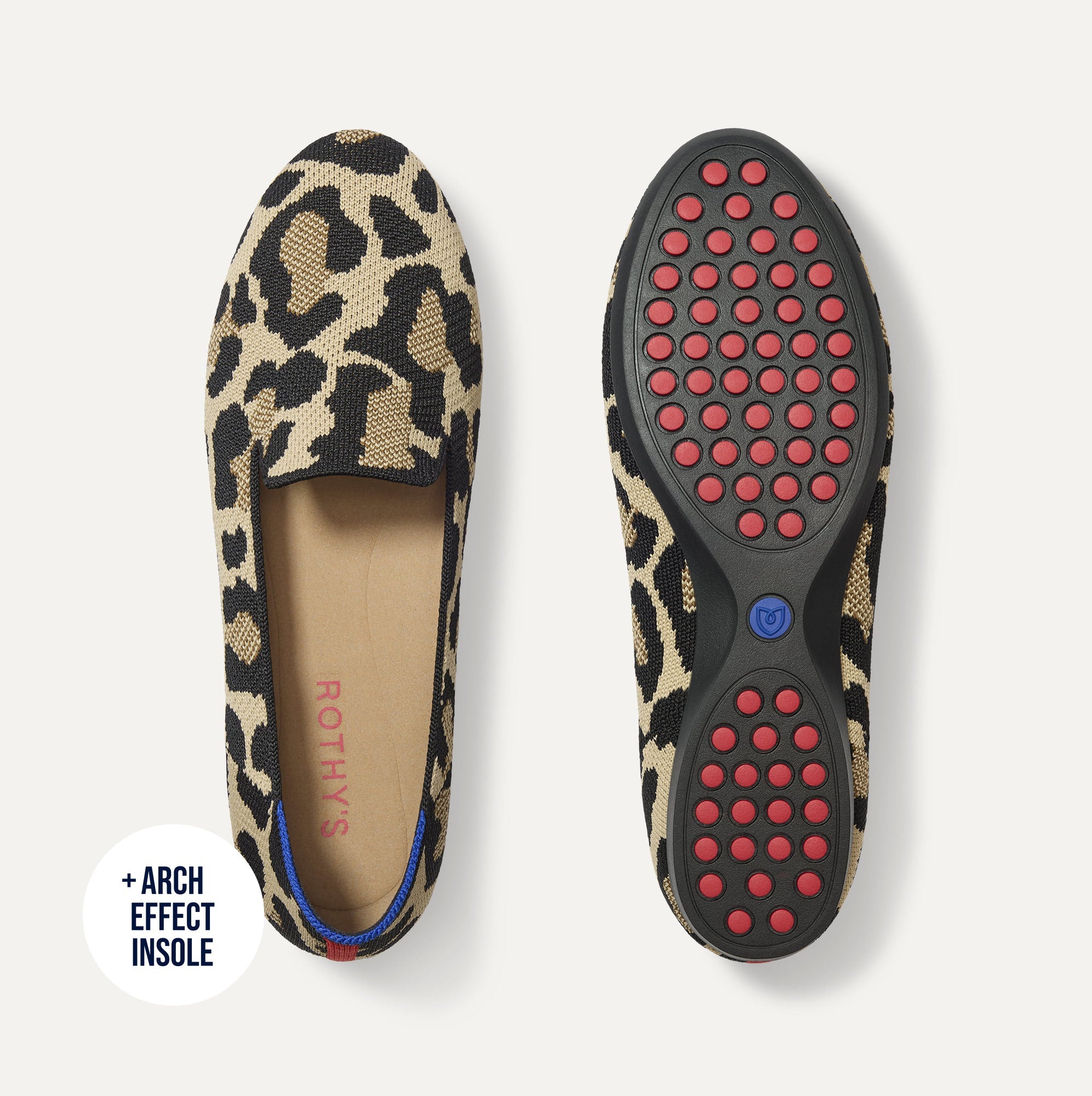 Rothy's The Daily Loafer mocassini donna Desert Cat maculati