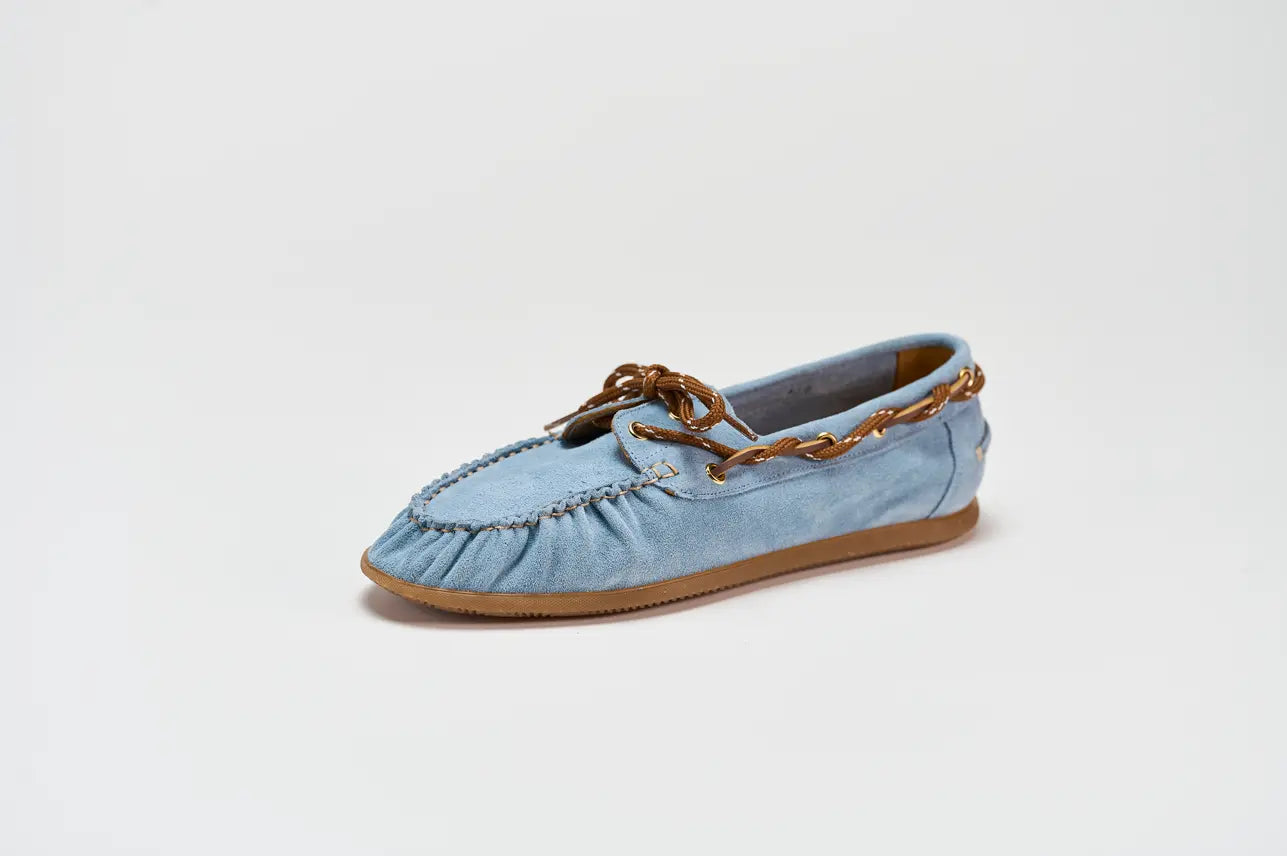Sandro Barbera Indianina Sky stringate donna scamosciate