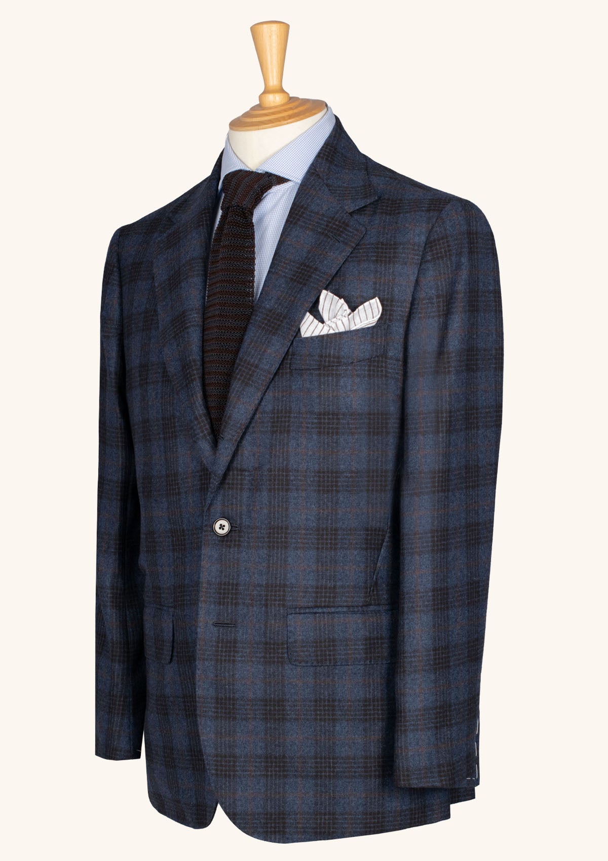 Stefano Bemer Blazers SV2132 blazer quadri cashmere