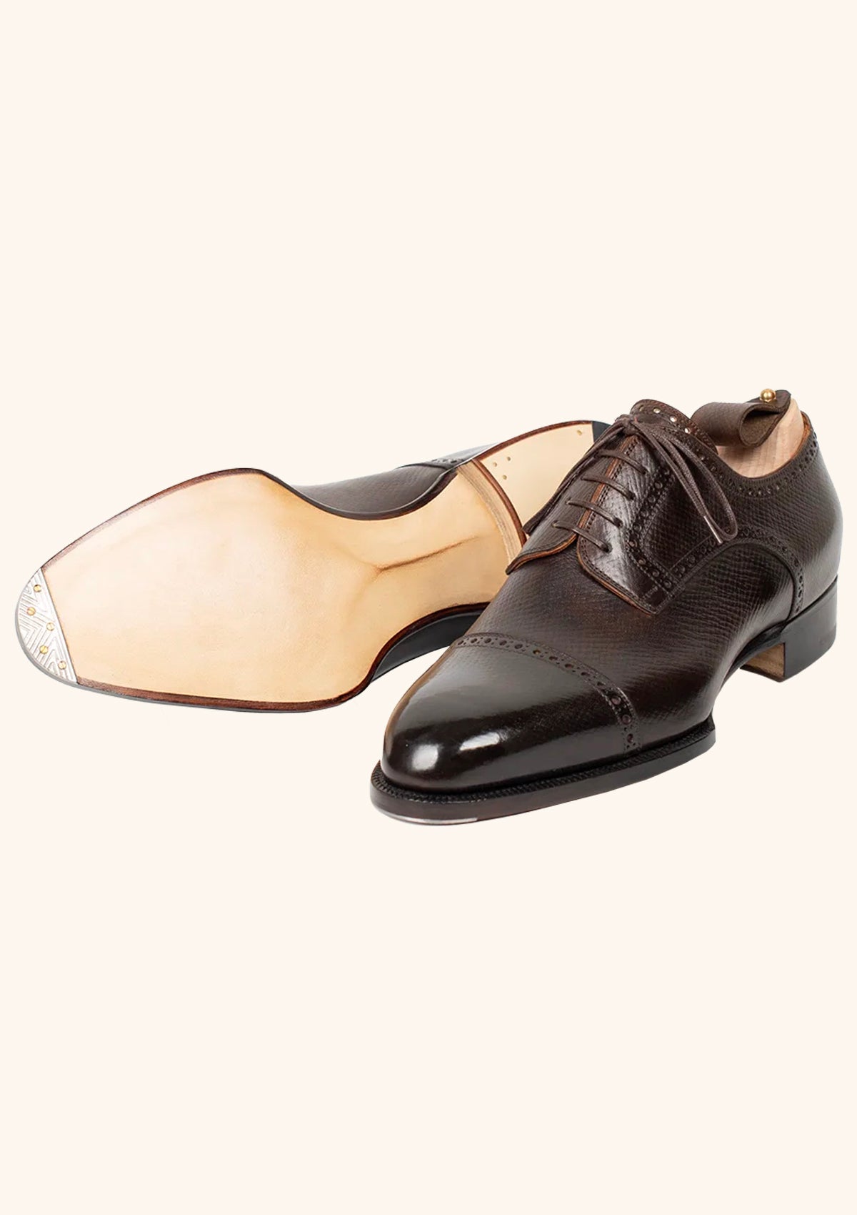 Stefano Bemer Derbies T5400 scarpe derby marrone captoe