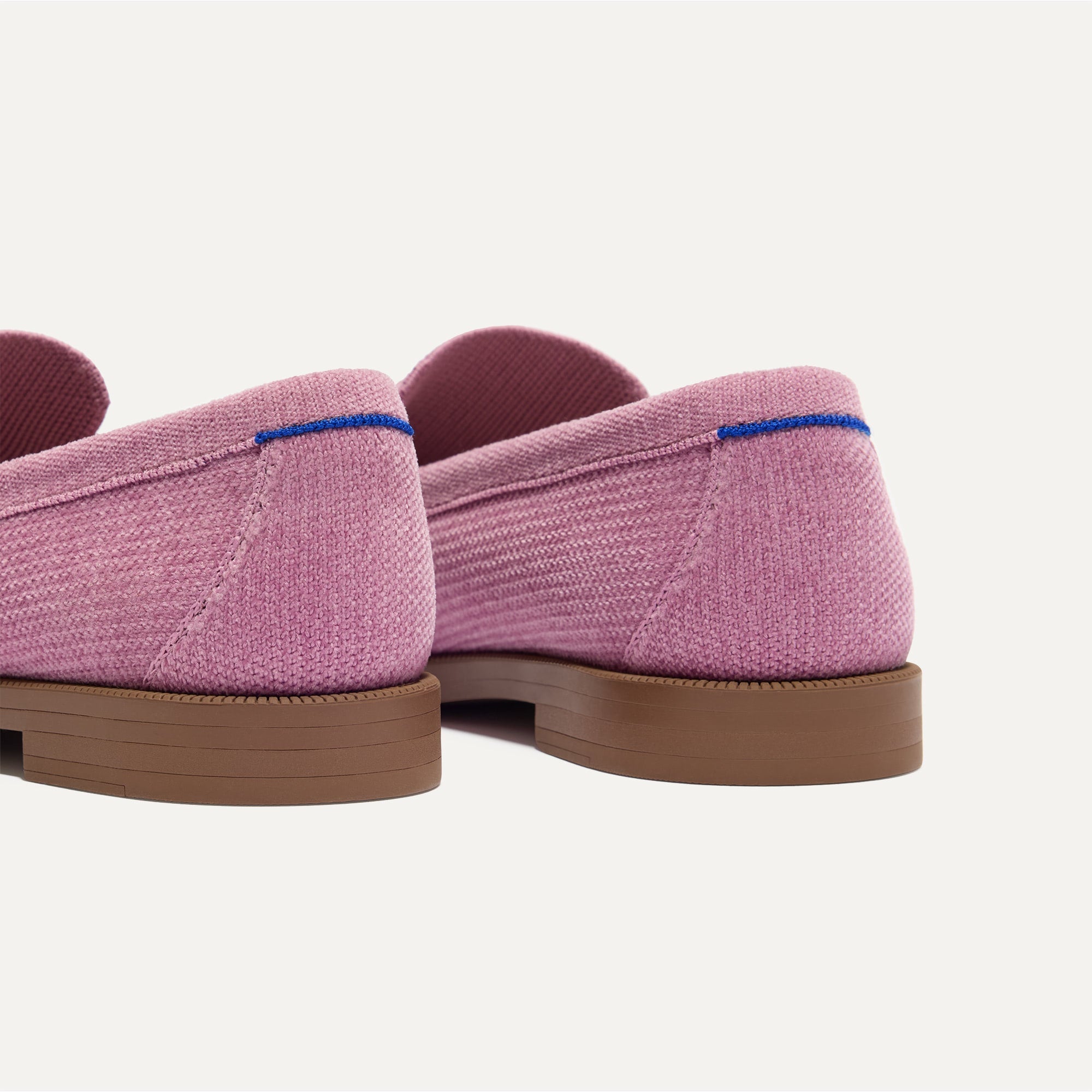 Rothy's The Penny Loafer mocassini ReVelvet Lilac lilla