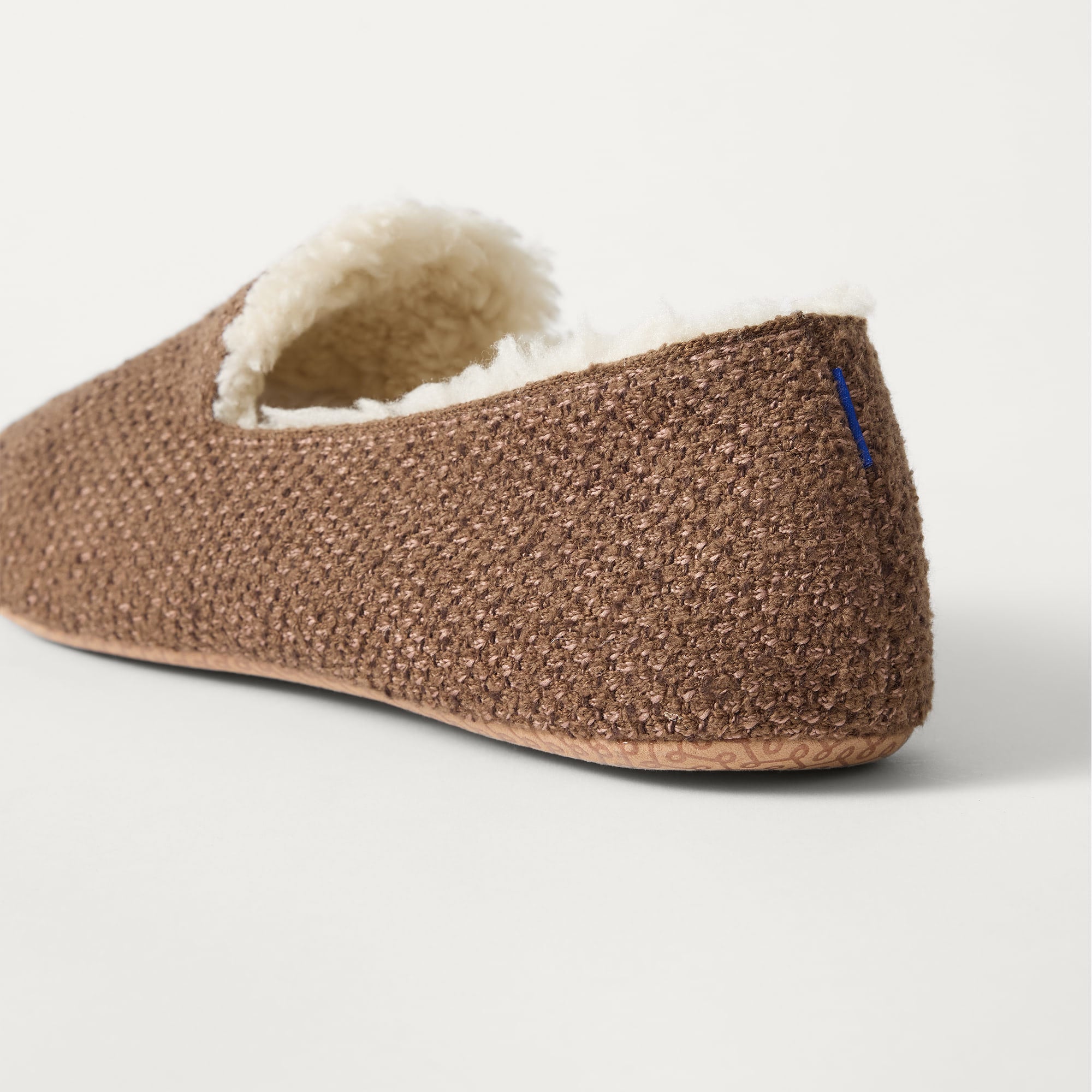 Rothy's The Teddy Slipper pantofole uomo Cocoa Spice