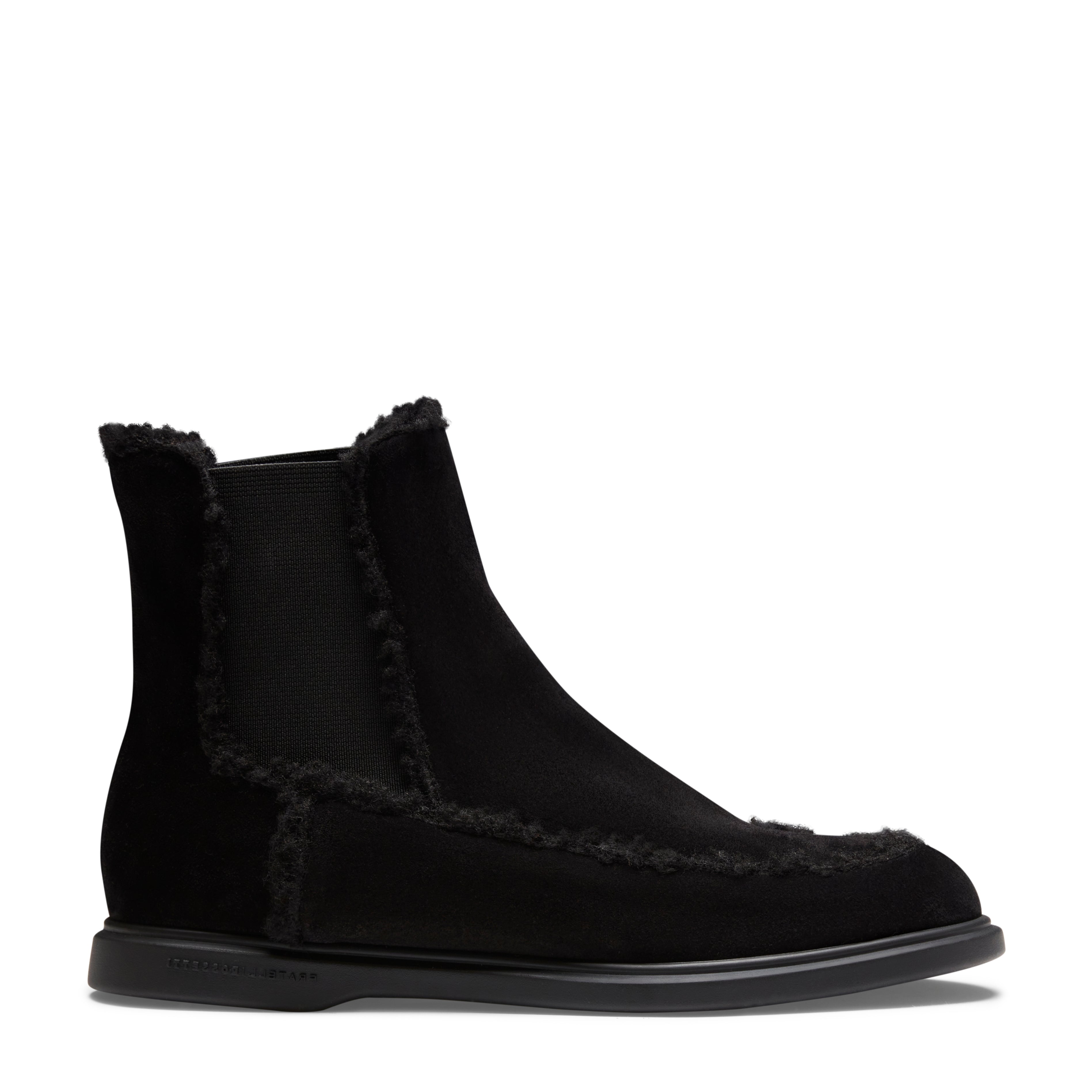 F.lli Rossetti Chelsea 67939 stivaletto donna suede nero