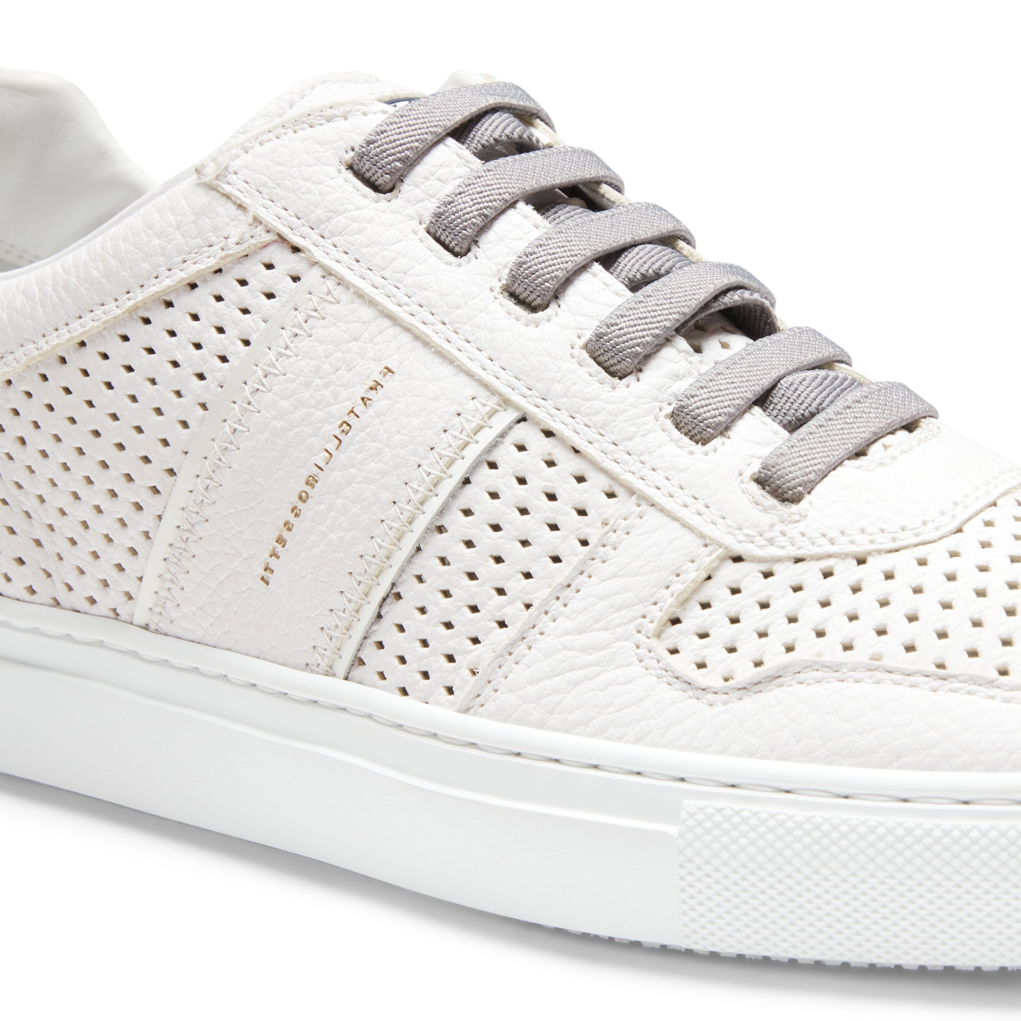 F.lli Rossetti 47399 sneakers bianche pelle traforata
