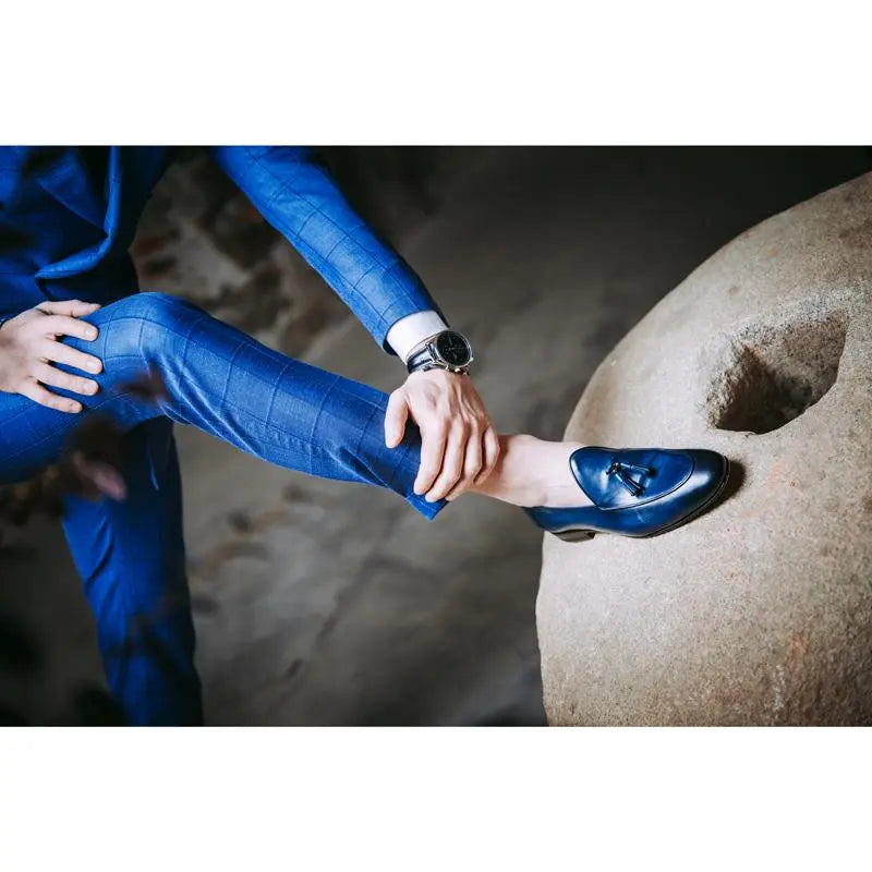Sandro Barbera & Figli Barberine Loafers Uomo Blu Bluette