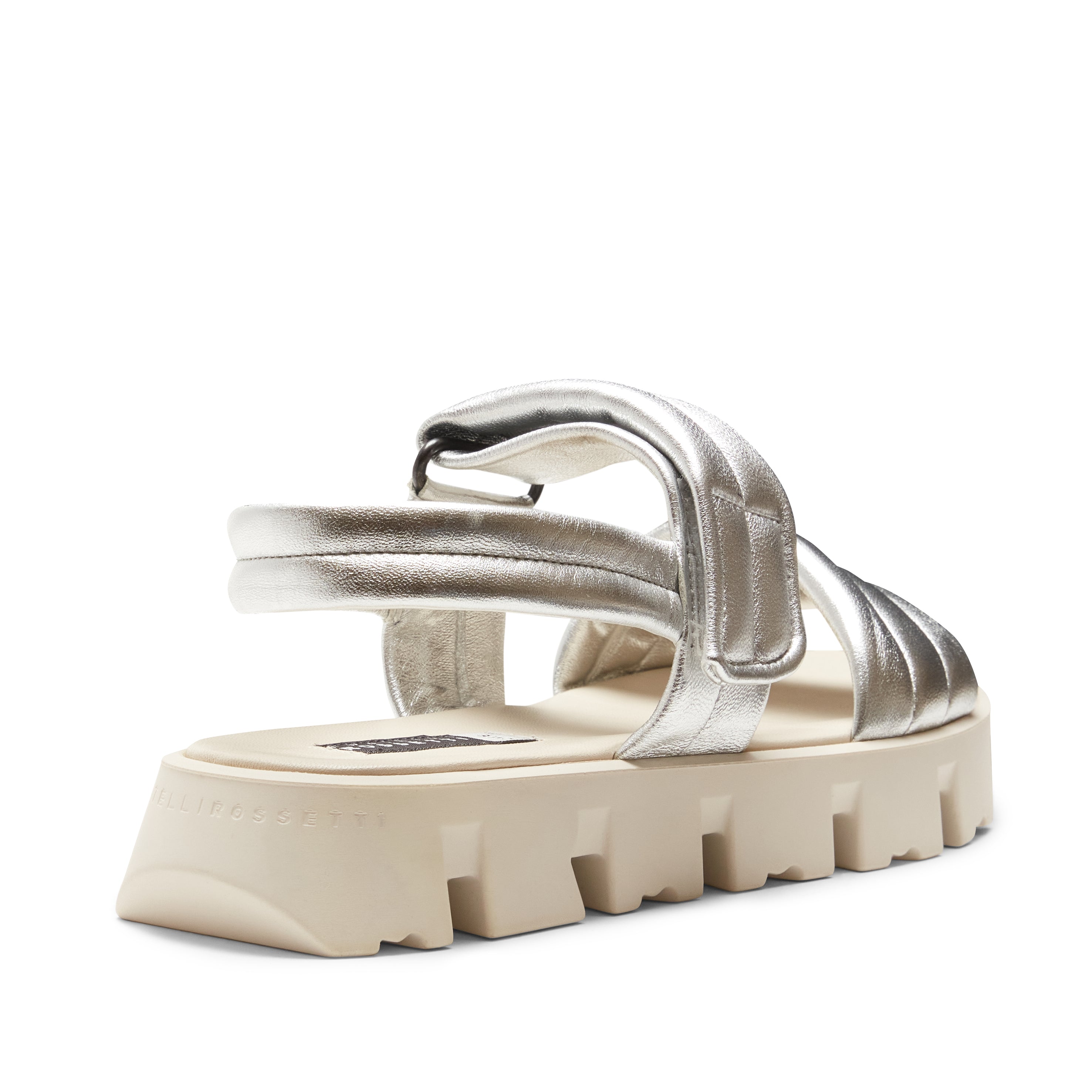 F.lli Rossetti One 77060 sandalo donna pelle argento