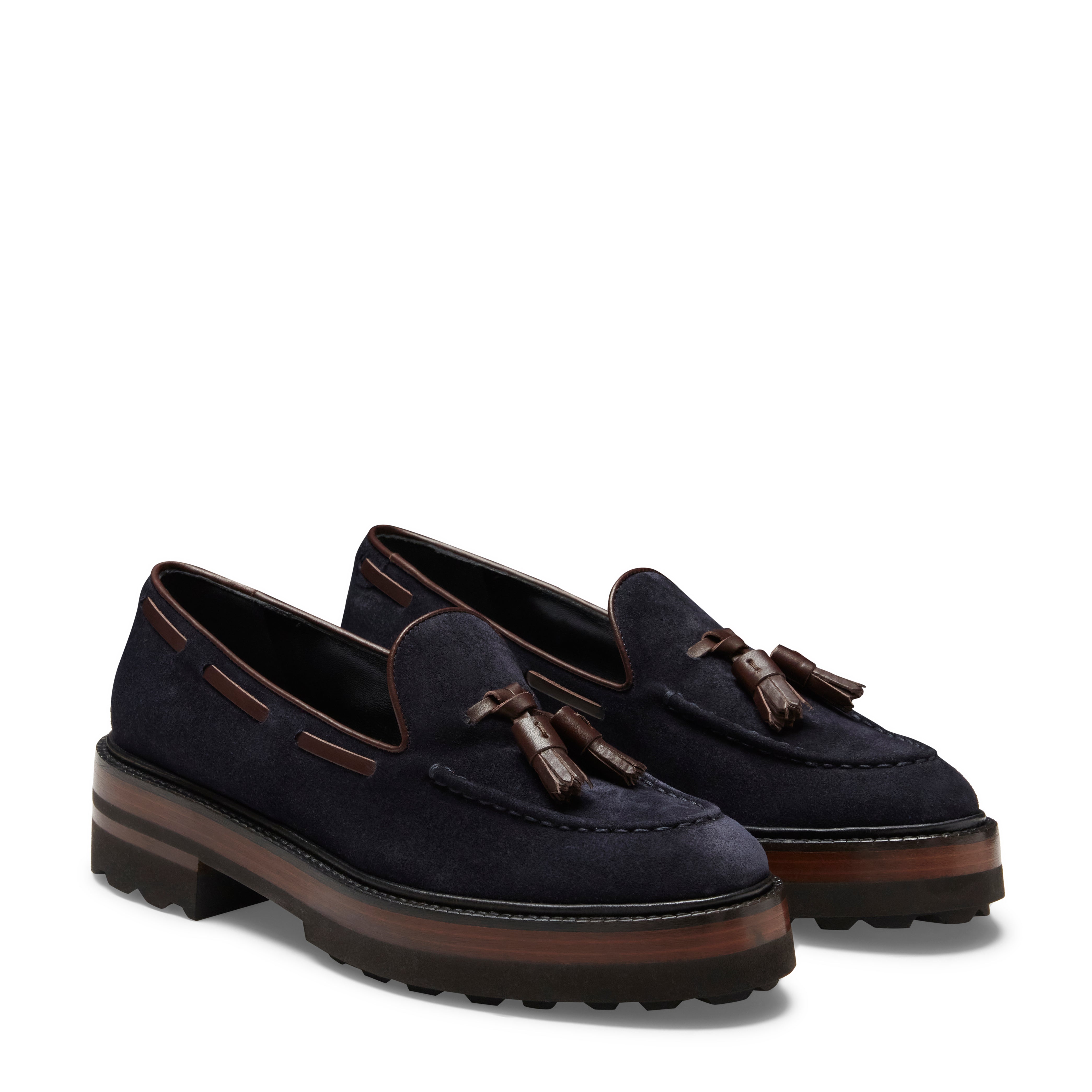 F.lli Rossetti Brera 67819 mocassino donna suede navy