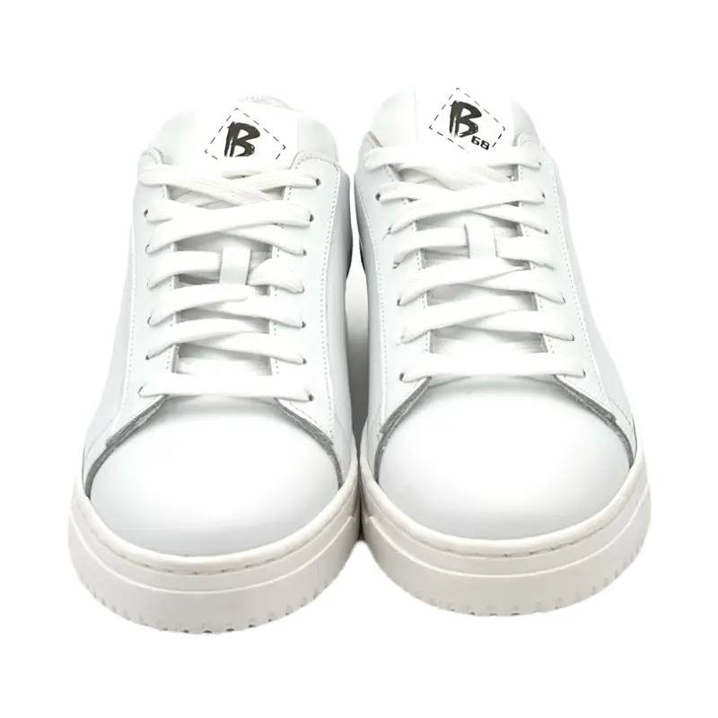 Sandro Barbera B68 Swag sneaker uomo bianco pelle