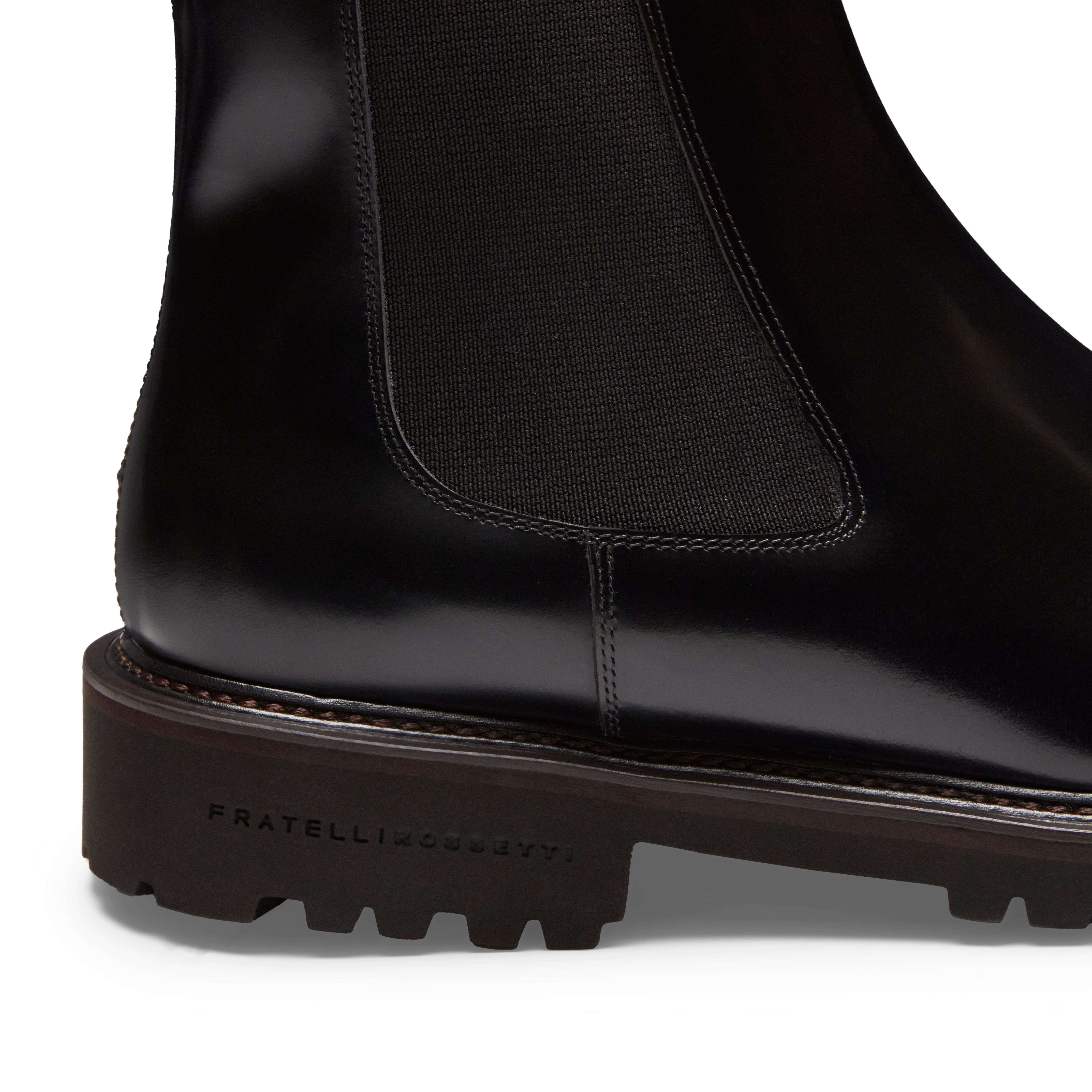 F.lli Rossetti 77306 chelsea boot pelle nera donna