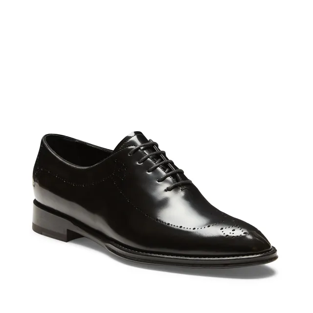 F.lli Rossetti Francesina 68307 Pelle Nera Donna Suola Cuoio