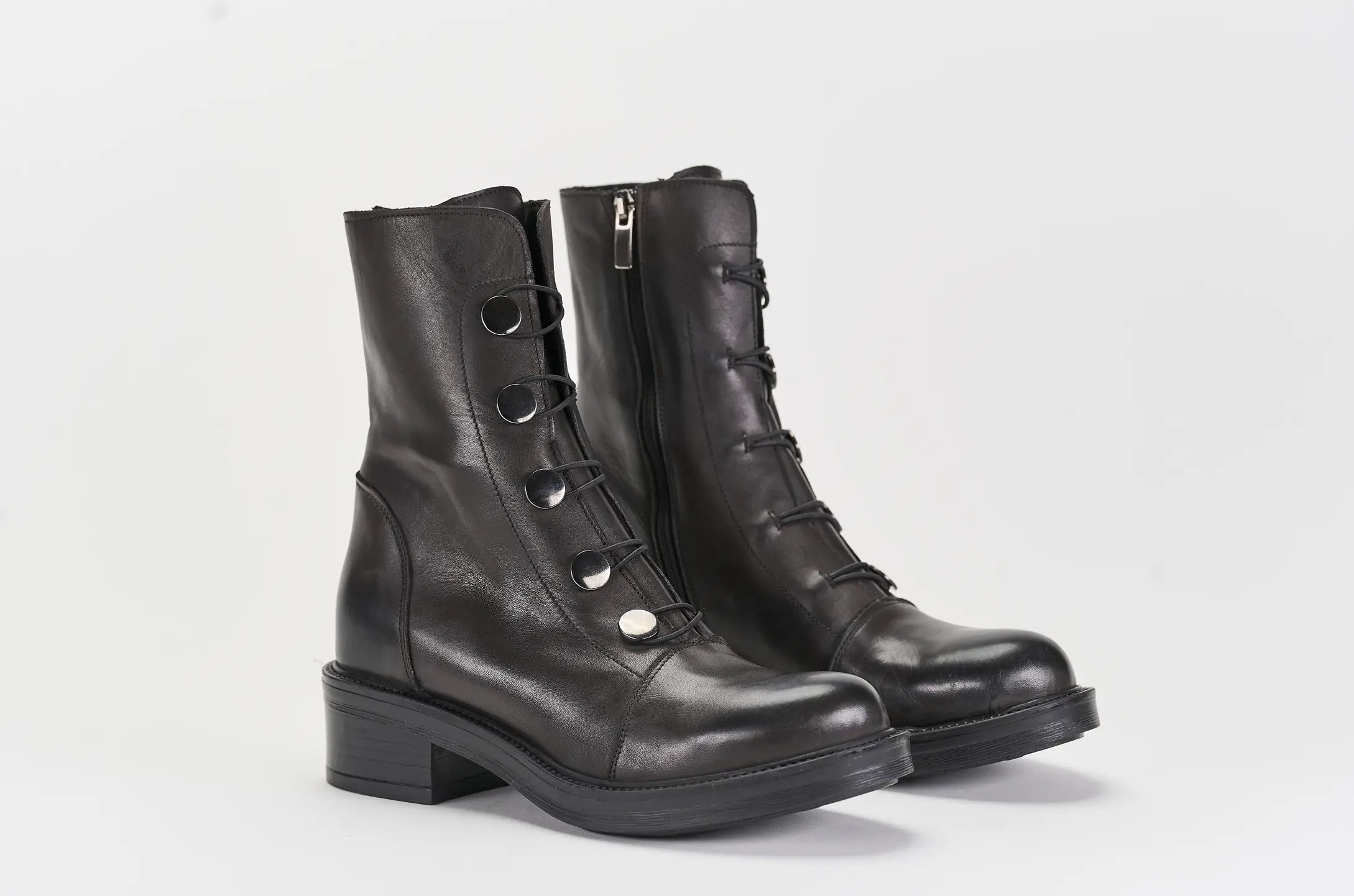 Sandro Barbera Gaia 9 Stivaletto Donna Marrone Pelle