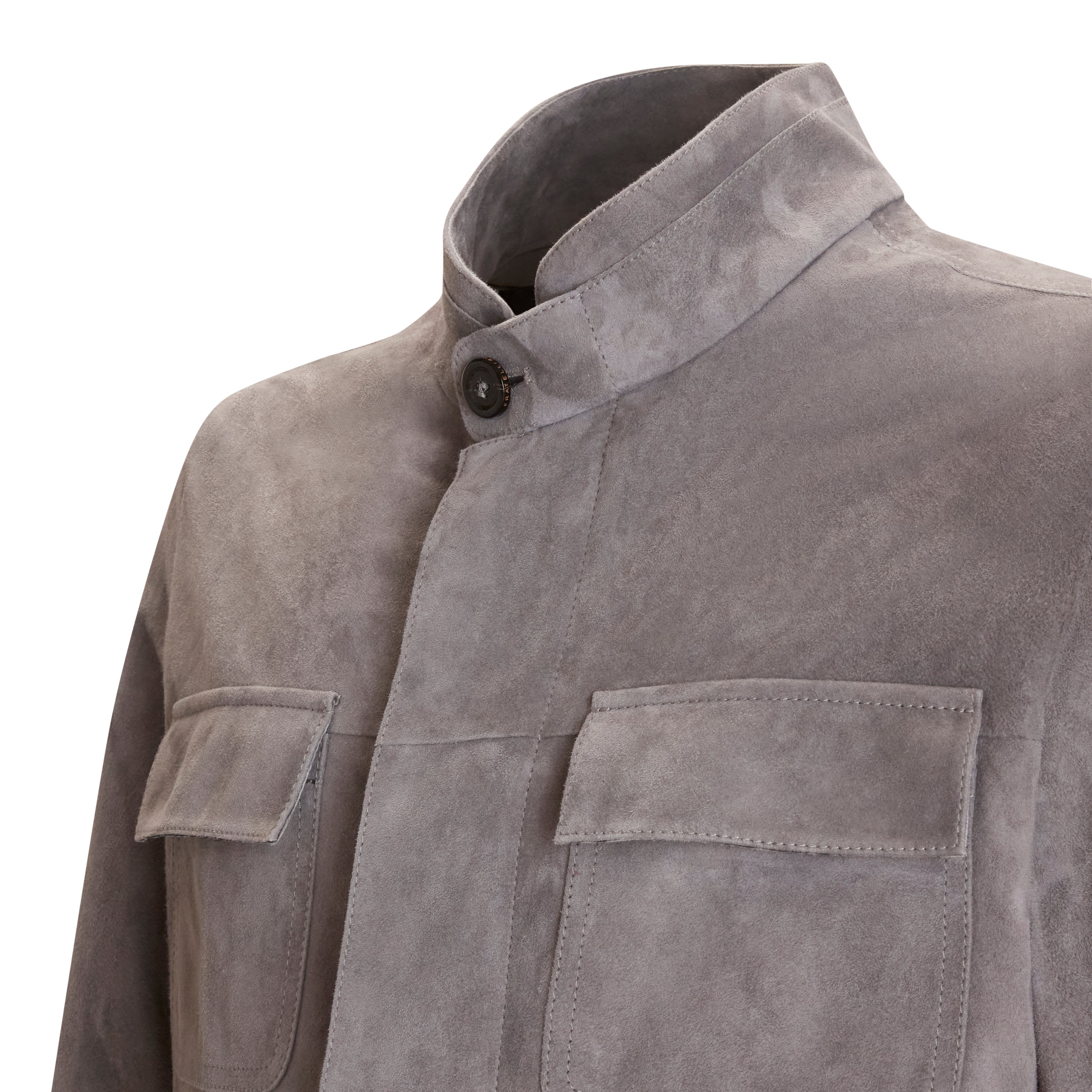 F.lli Rossetti 99775 sahariana camoscio grigio uomo