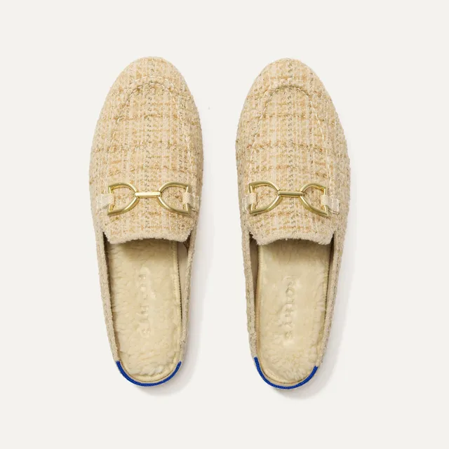 Rothy's The Cozy Bit Loafer Mule mocassini Moonlit Tweed