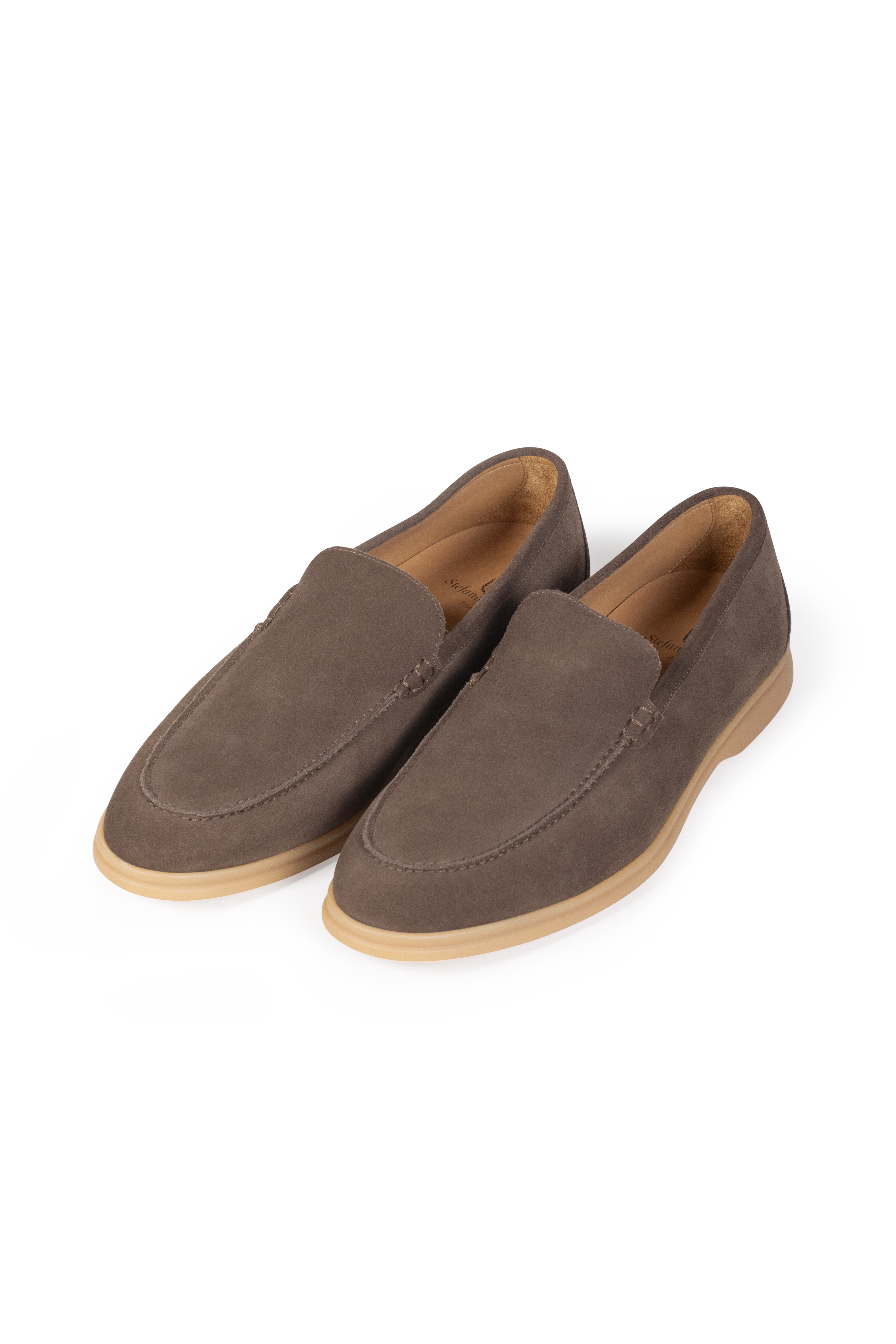 Stefano Bemer Walk Mocassini Camoscio Marrone 42