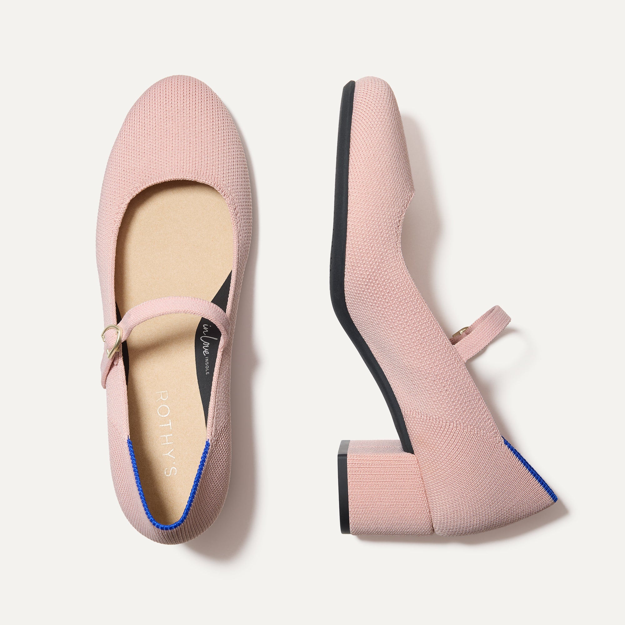 Rothy's Heels The Mary Jane Heel decollete nero tacco comodo