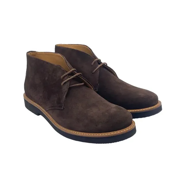 Sandro Barbera 2582 Desert Boots Uomo Moro Camoscio