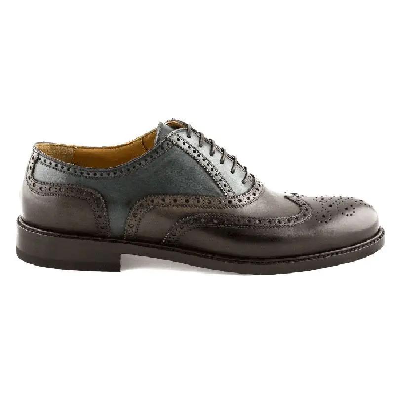 Sandro Barbera 981 oxford brogue paris multicolor tinta mano